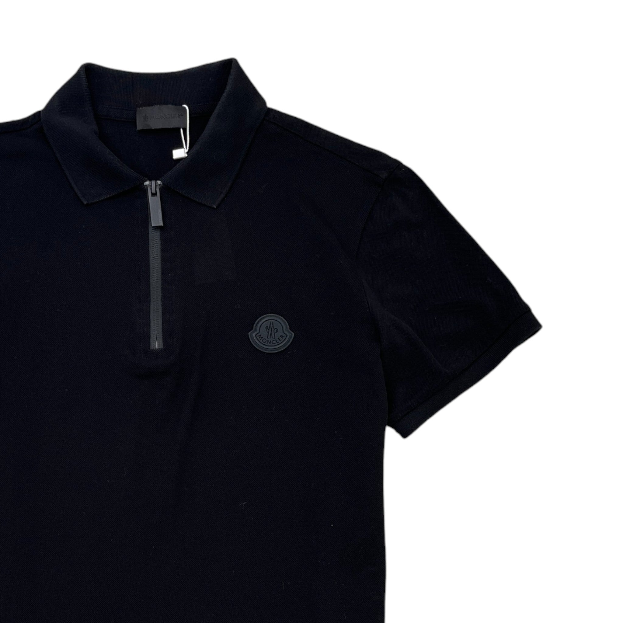 Men's Maglia Manica Corta Polo Shirt Black Size S