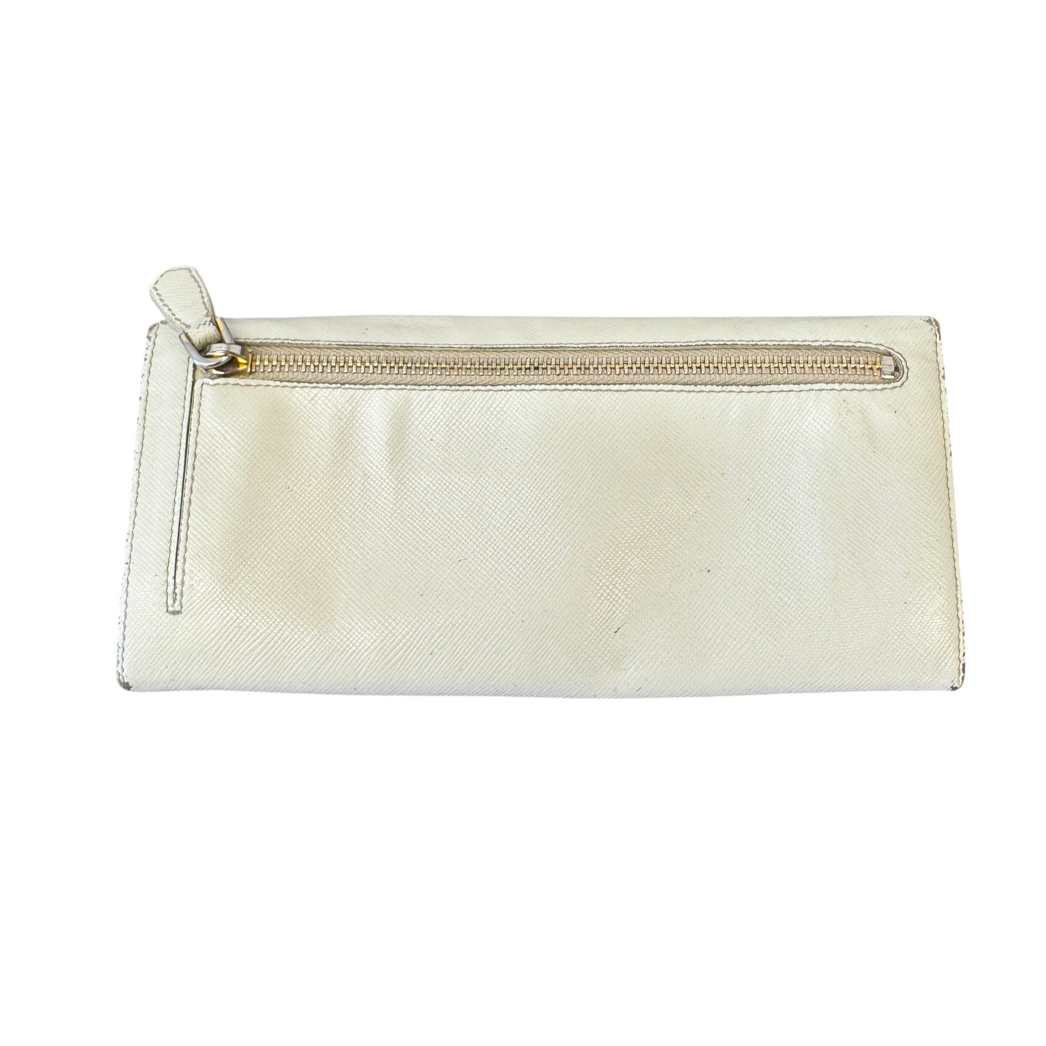 Women's Saffiano Wallet Beige