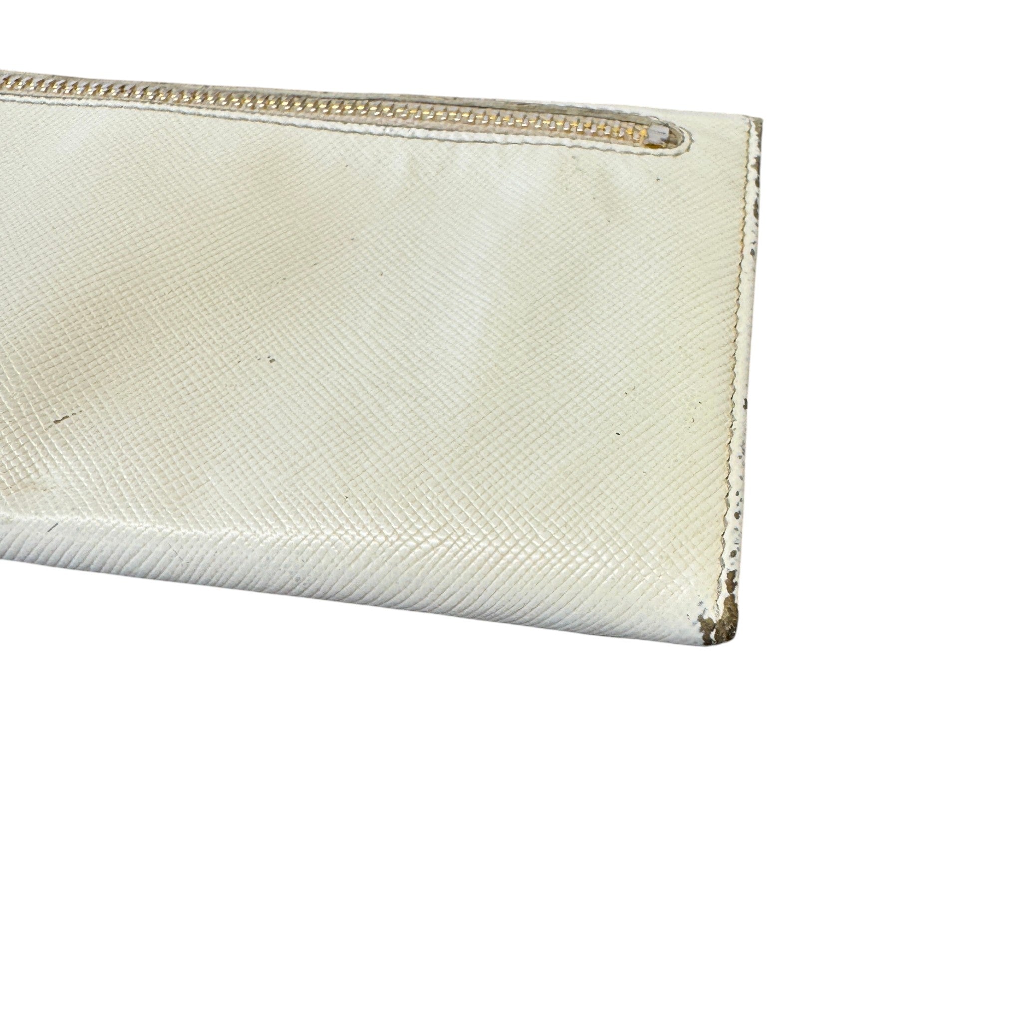 Women's Saffiano Wallet Beige