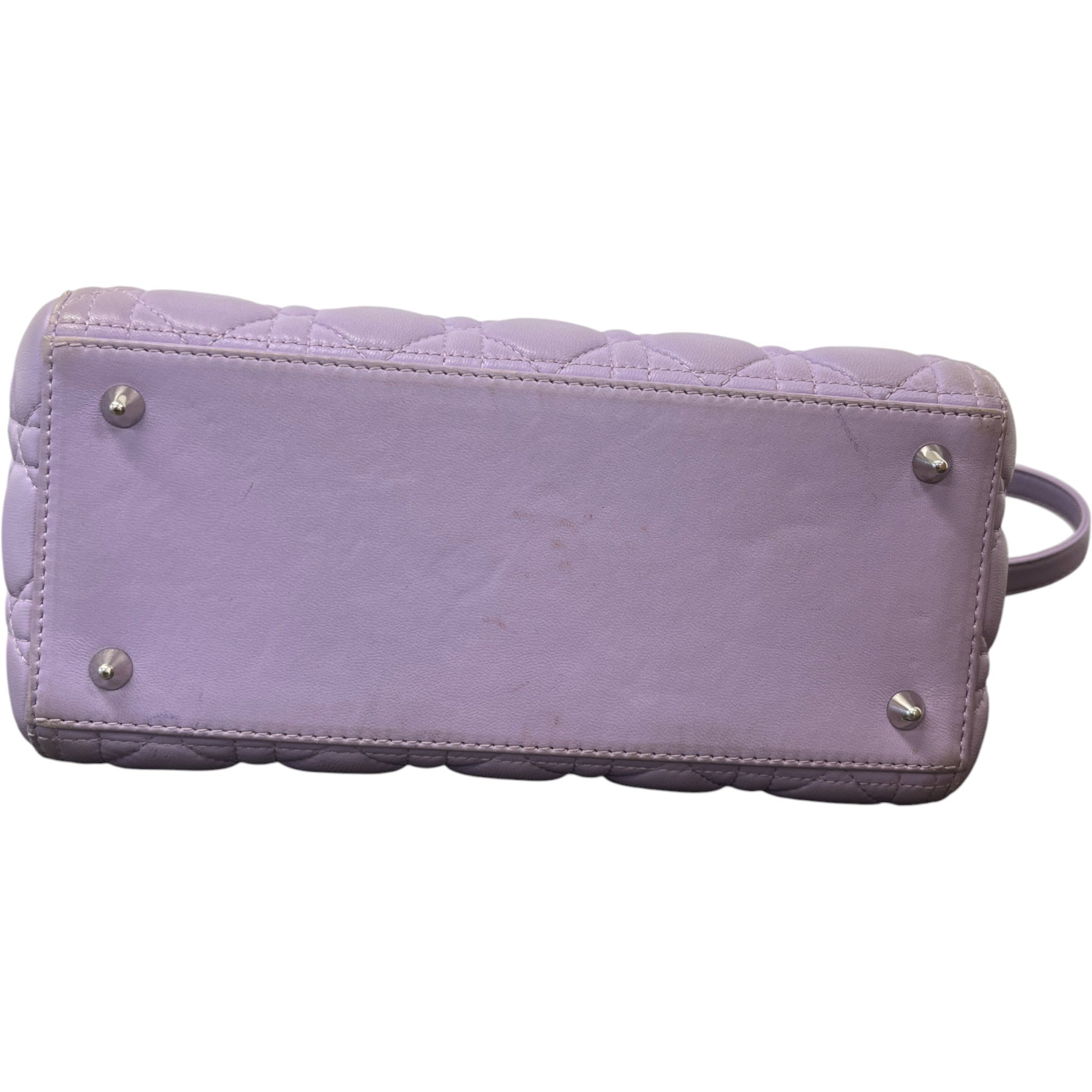 Women's Lady Dior Medium Handbag Purple