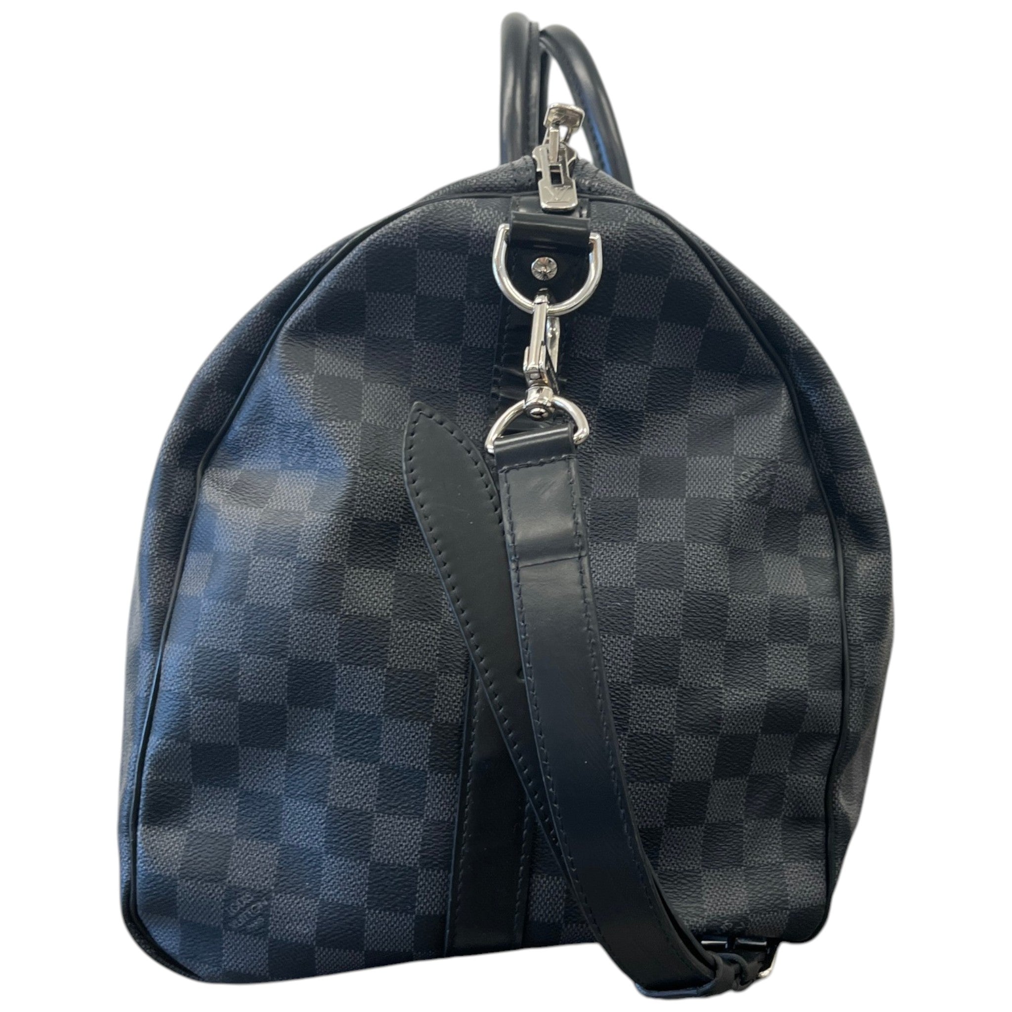 Men's Damier Graphite Keepall Bandoulière 55 Bag Black