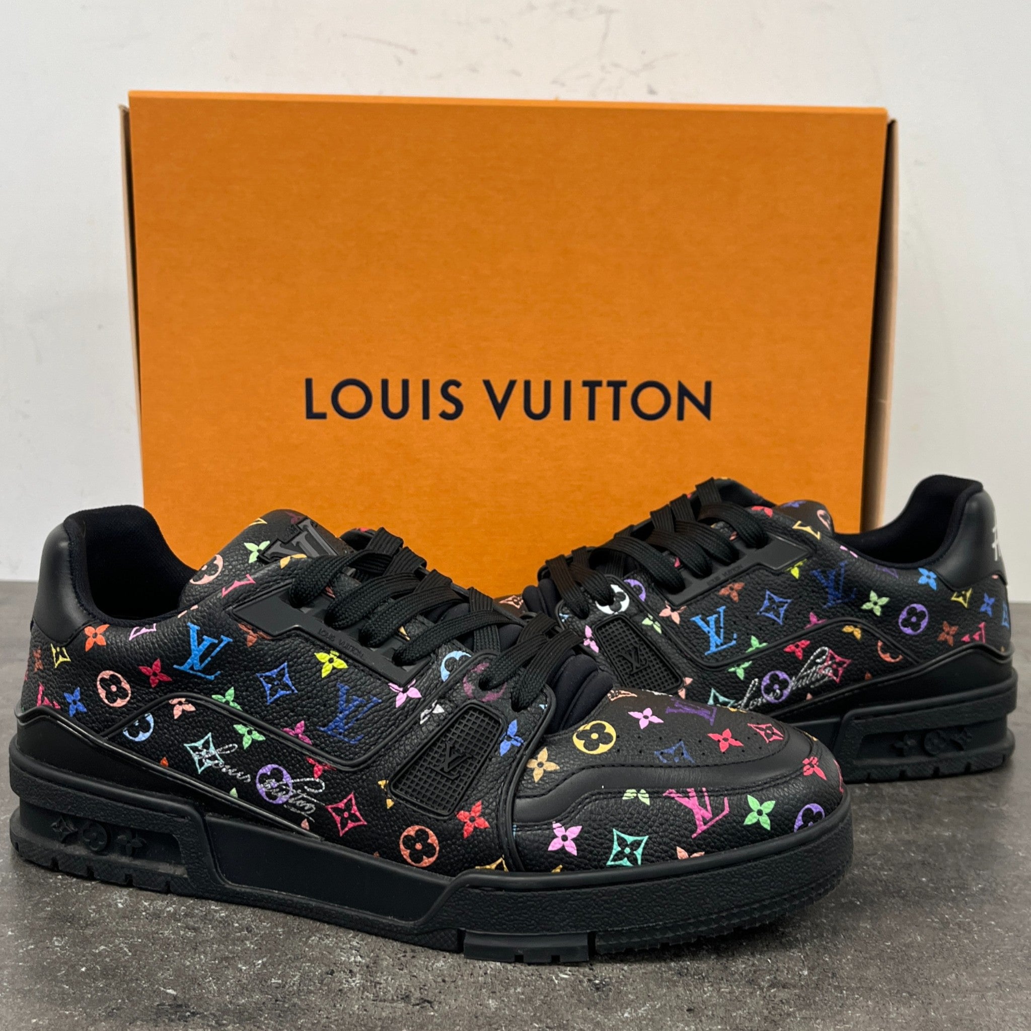 Men's X Murakami Low Trainers Black Size EU 41 / UK 7