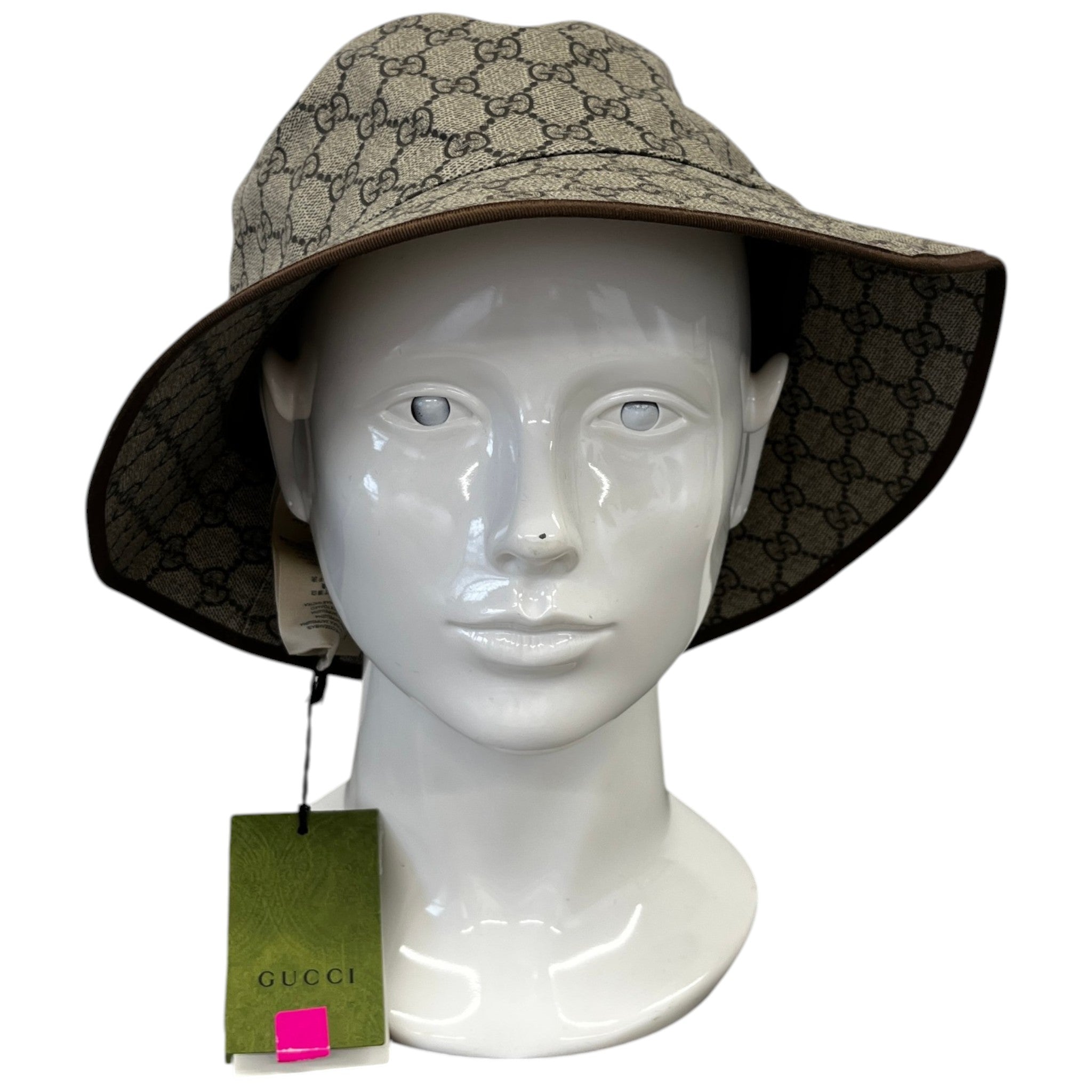 Men's Gg Supreme Bucket Hat Brown