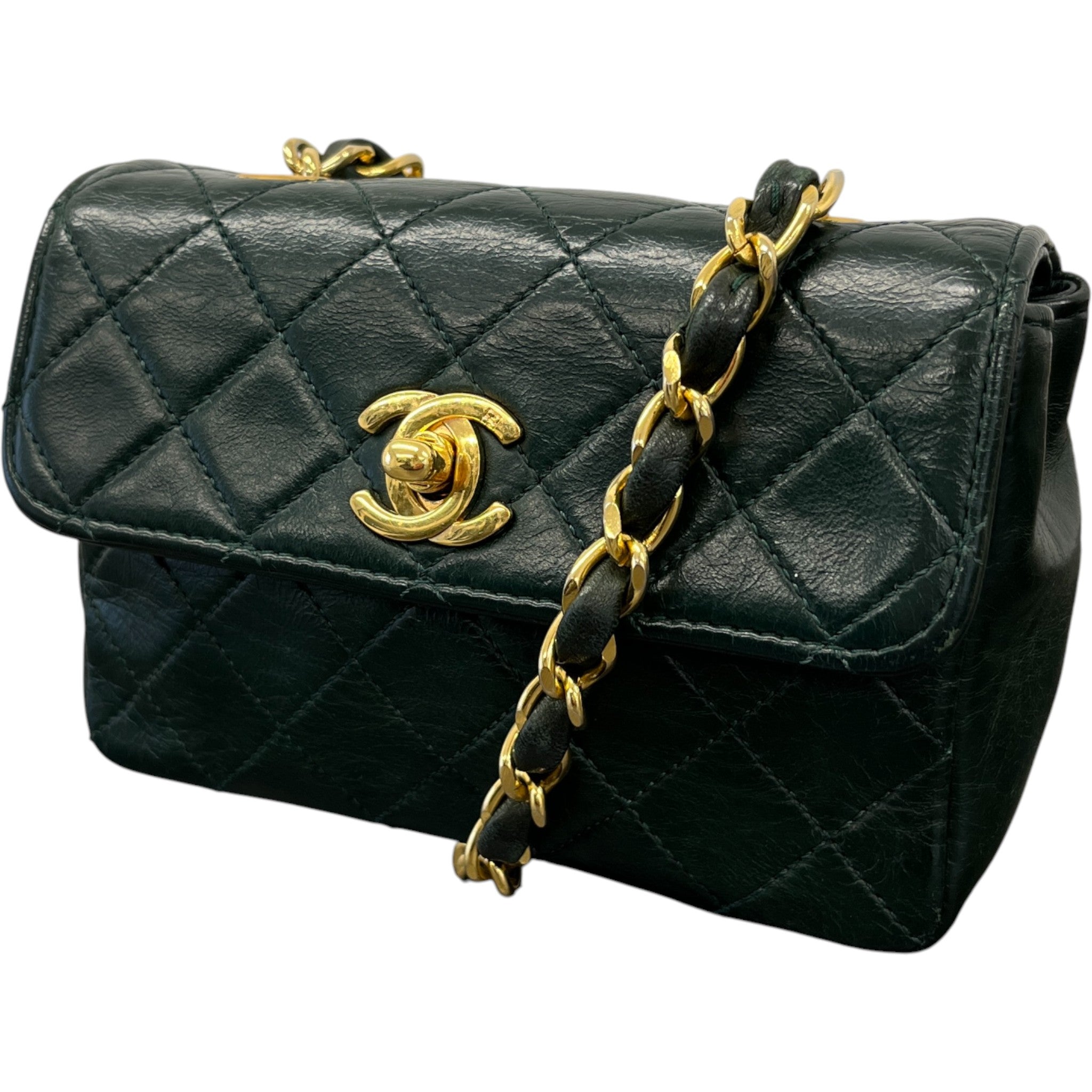 Women's Mini Flap Bag Green