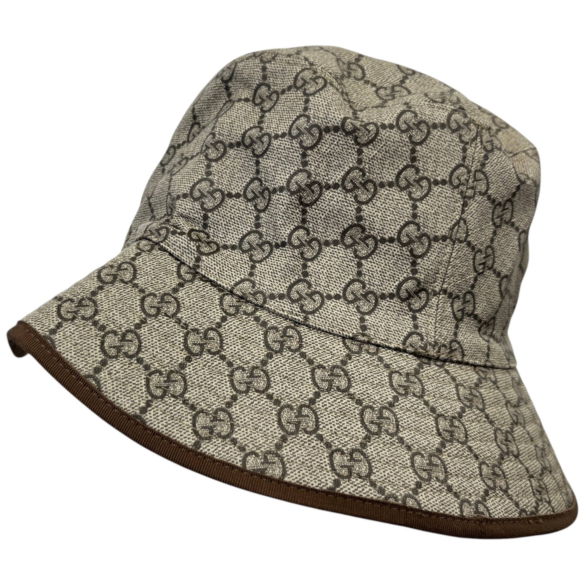 Men's Gg Supreme Bucket Hat Brown