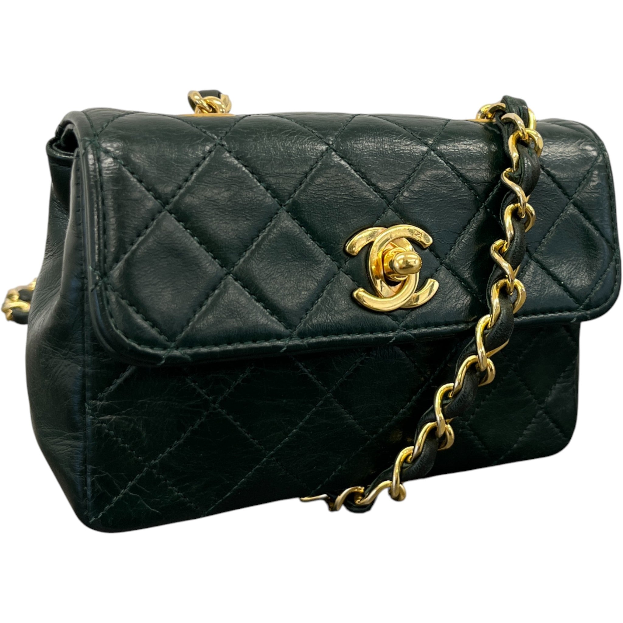 Women's Mini Flap Bag Green