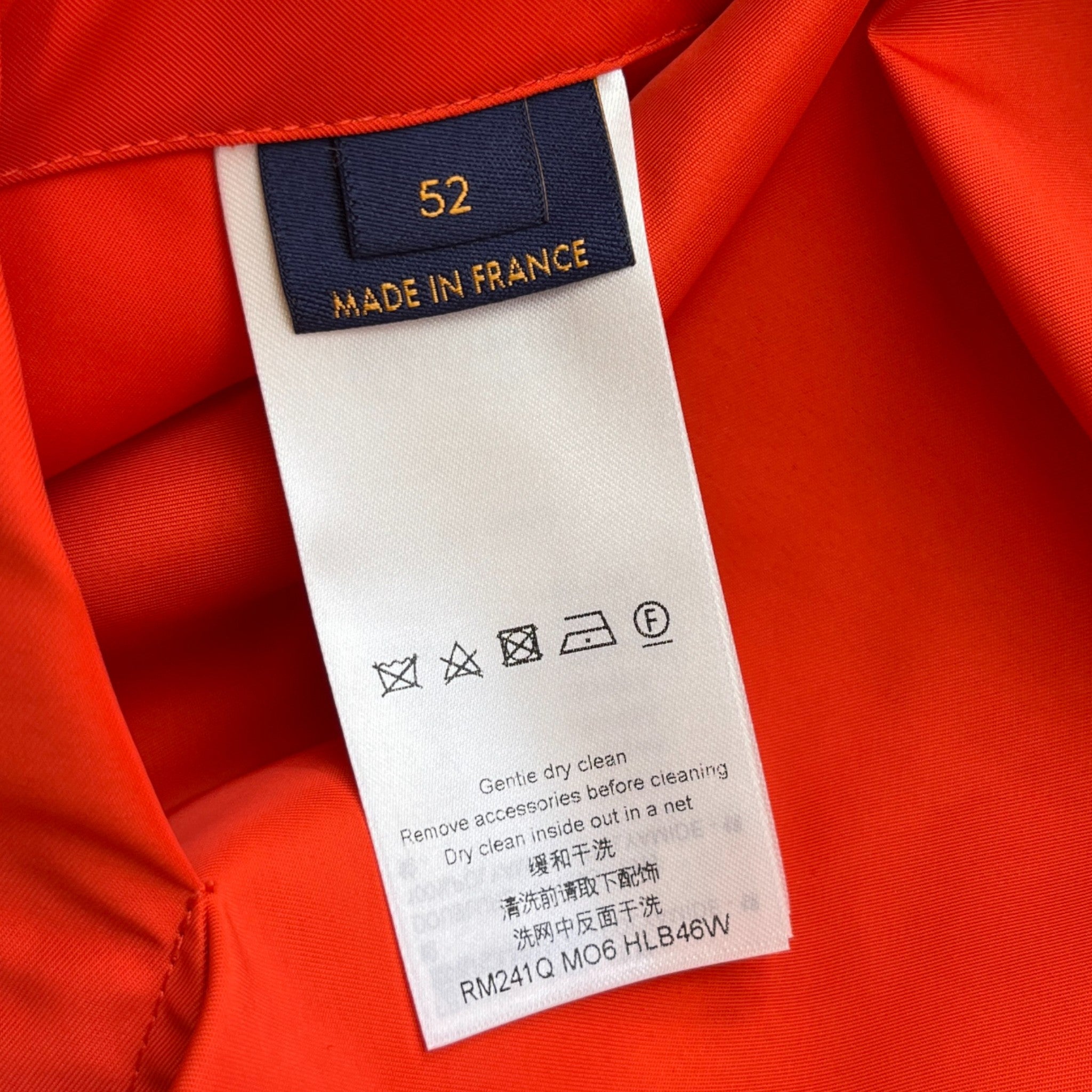 Men's Monogram Reversible Jacket Red Size IT 52 / XL