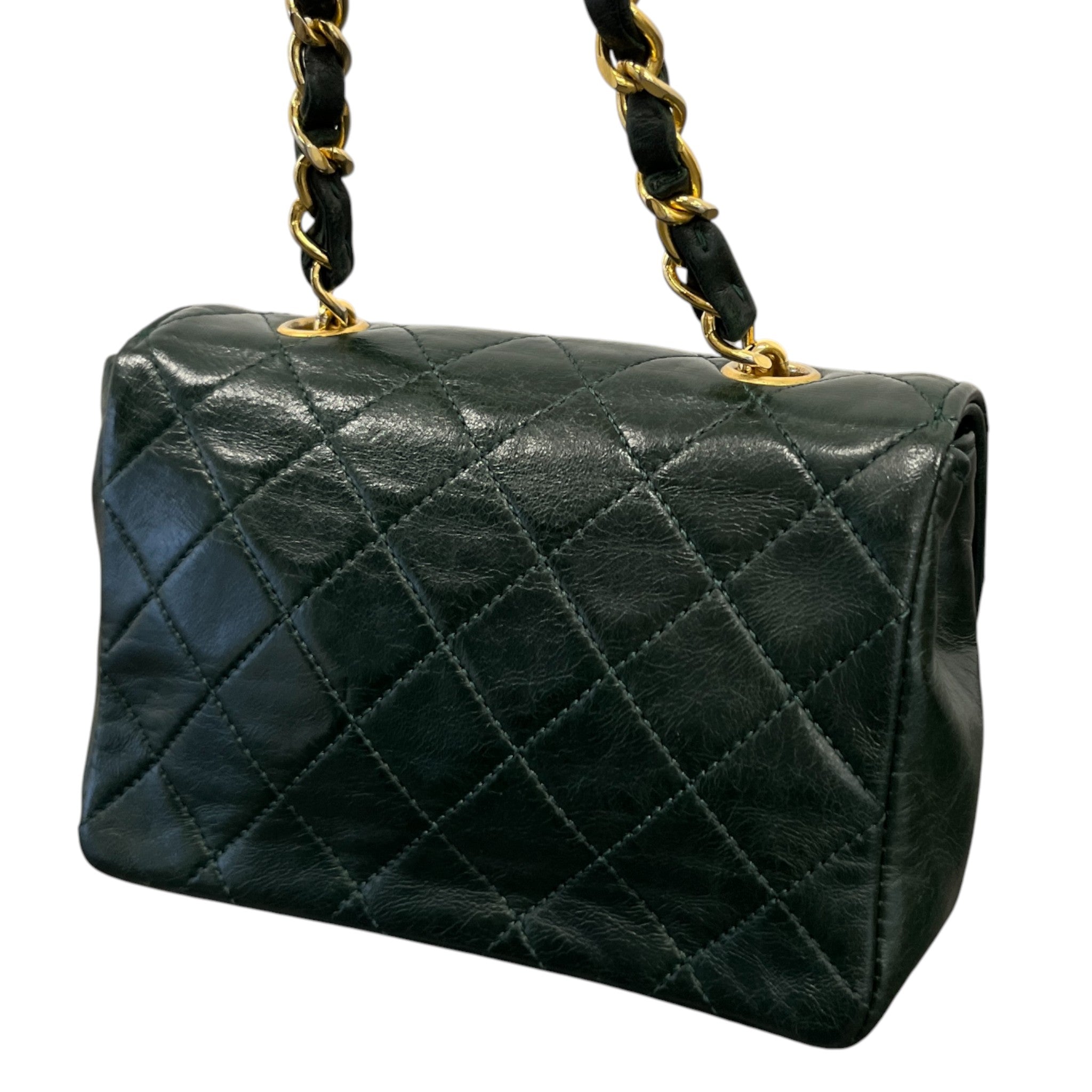 Women's Mini Flap Bag Green