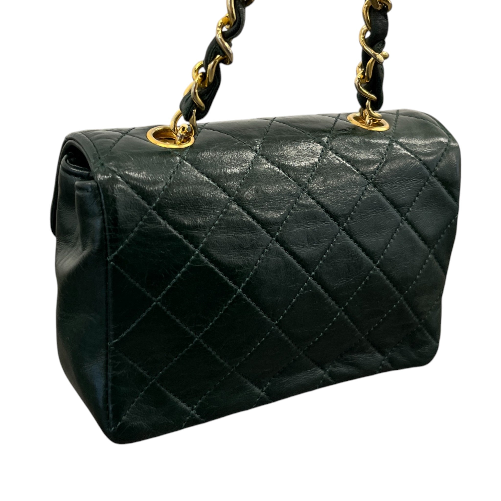 Women's Mini Flap Bag Green