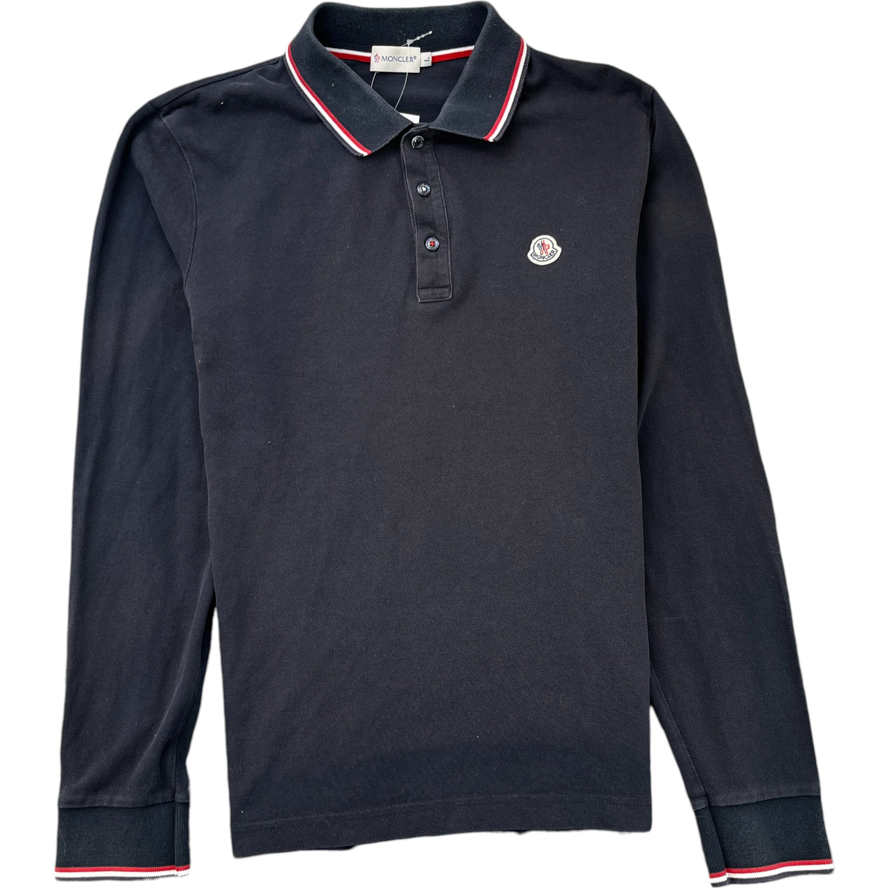 Men's Maglia Polo Shirt Black Size L
