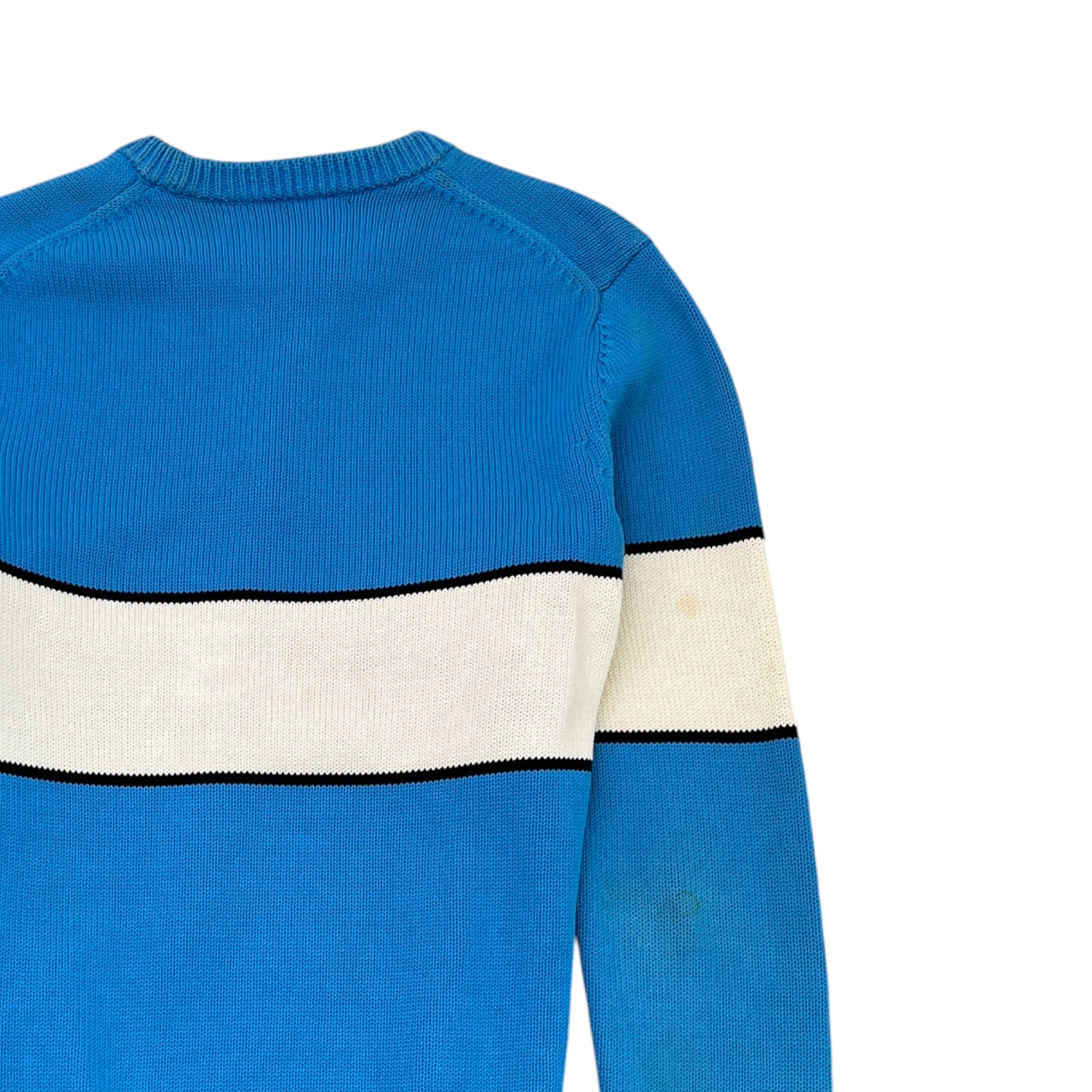 Men's Reverse Logo Jumper Blue Size M