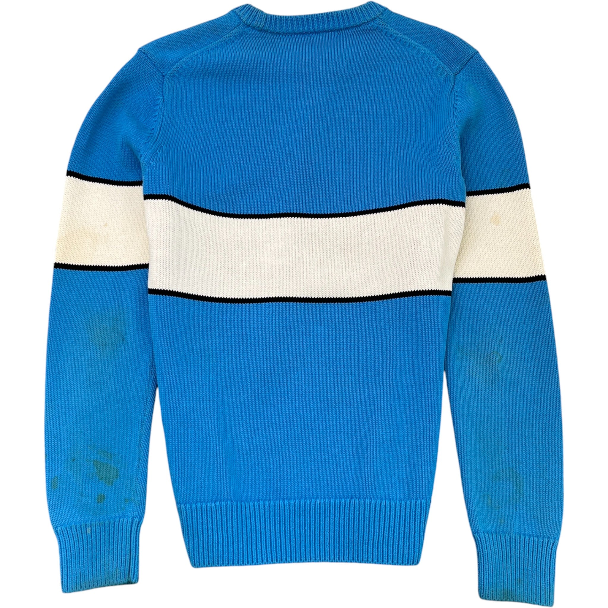 Men's Reverse Logo Jumper Blue Size M