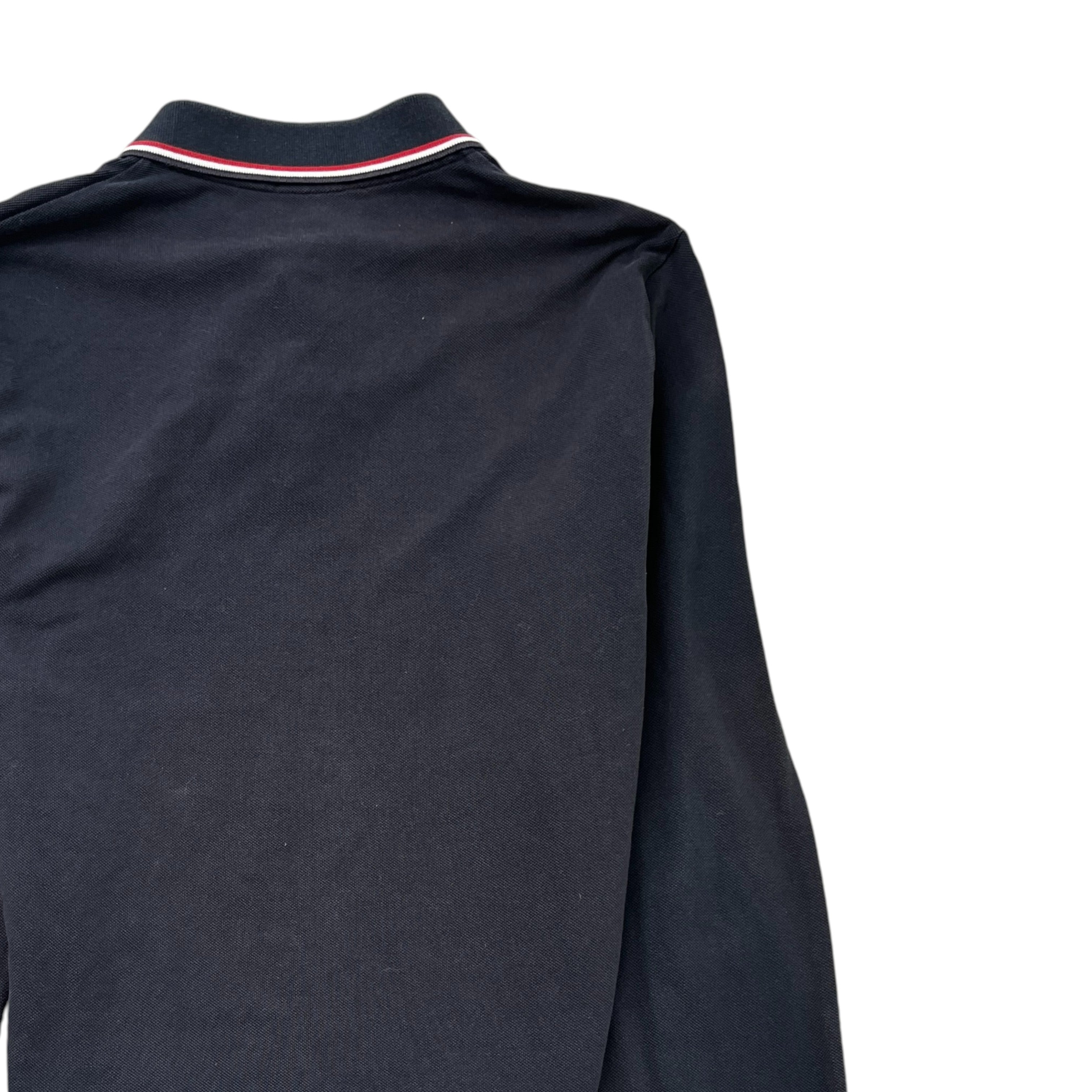 Men's Maglia Polo Shirt Black Size L