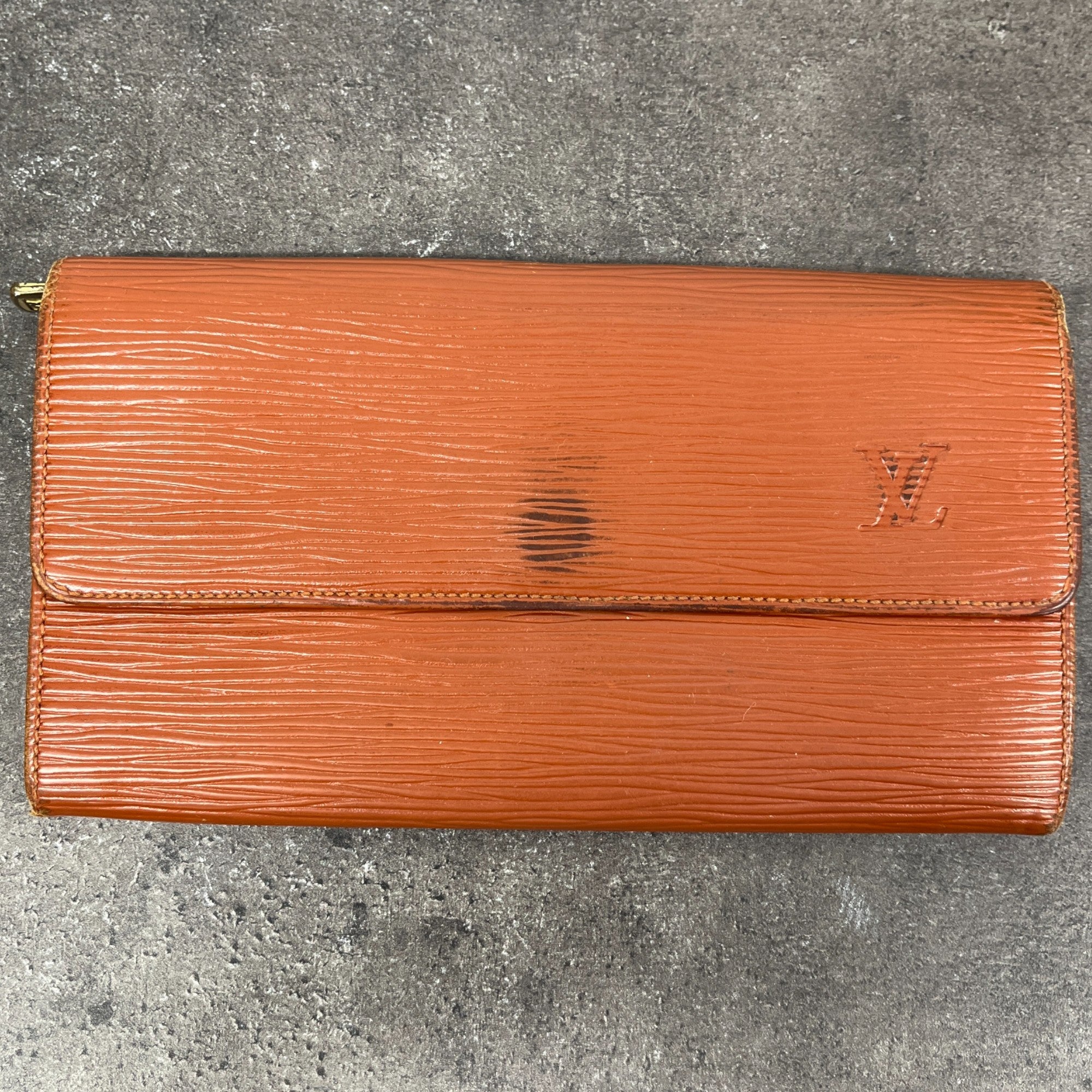 Men's Epi Sarah Wallet Brown