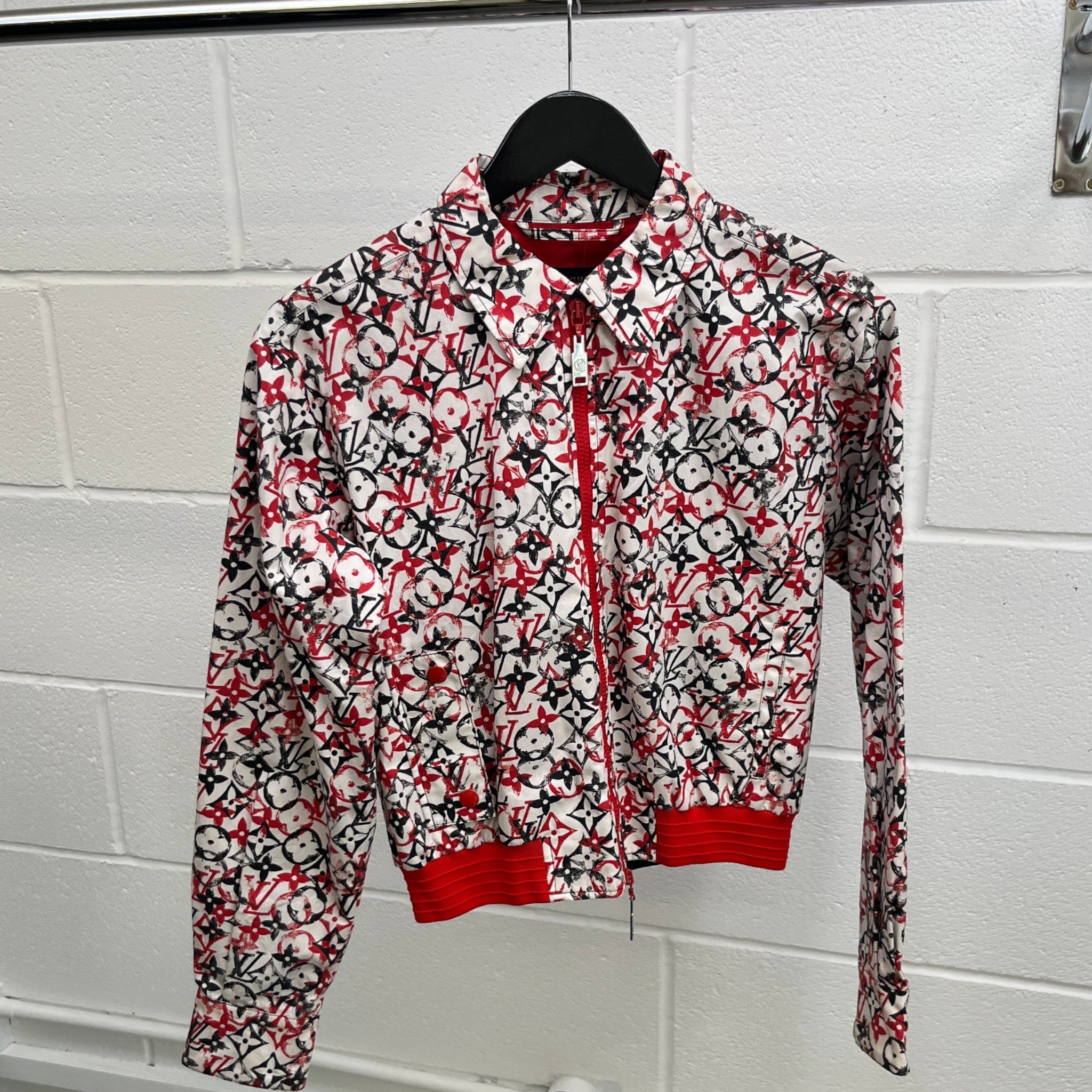 Women's Monogram Bomber Windbreaker Multi-Coloured Size IT 40 / UK 8