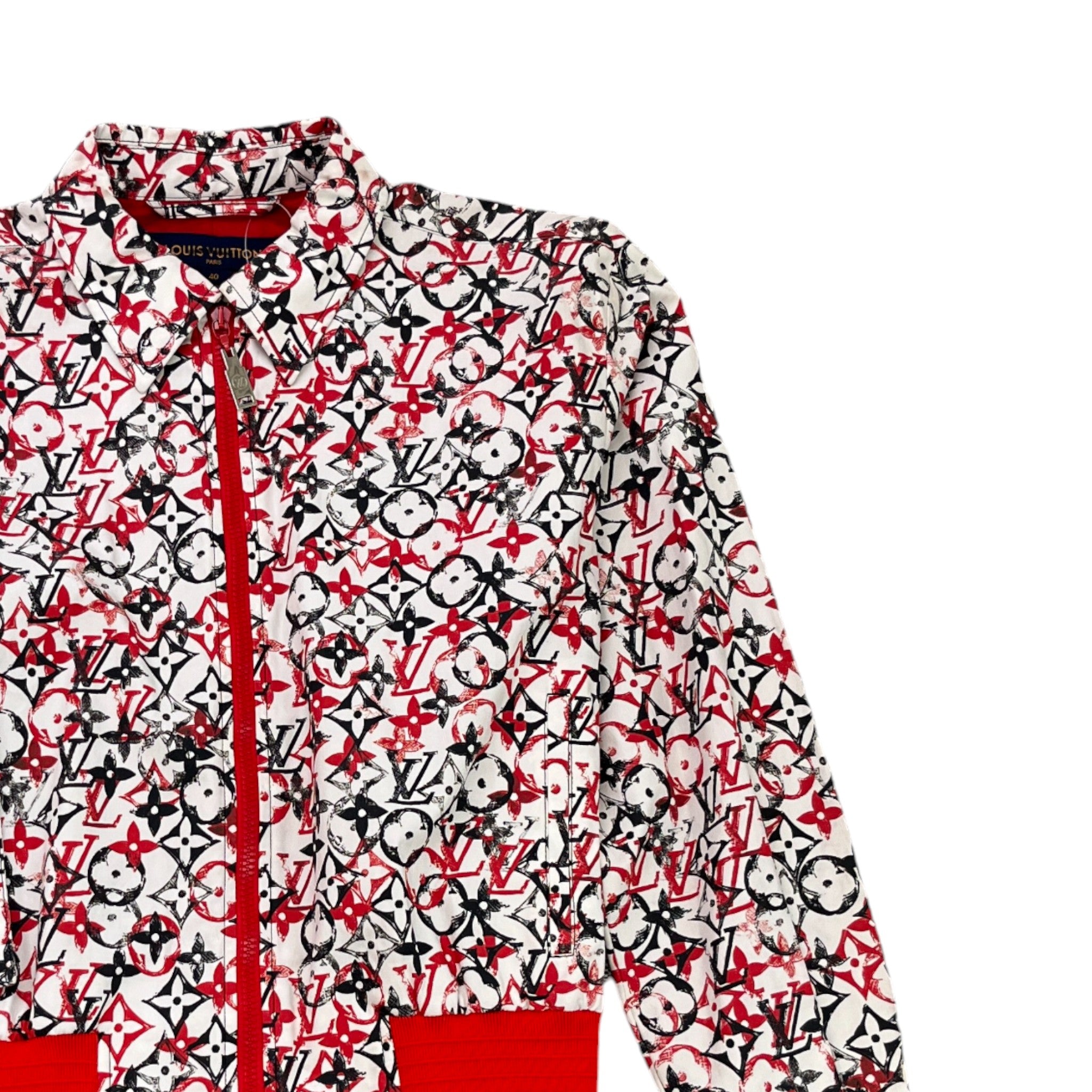 Women's Monogram Bomber Windbreaker Multi-Coloured Size IT 40 / UK 8