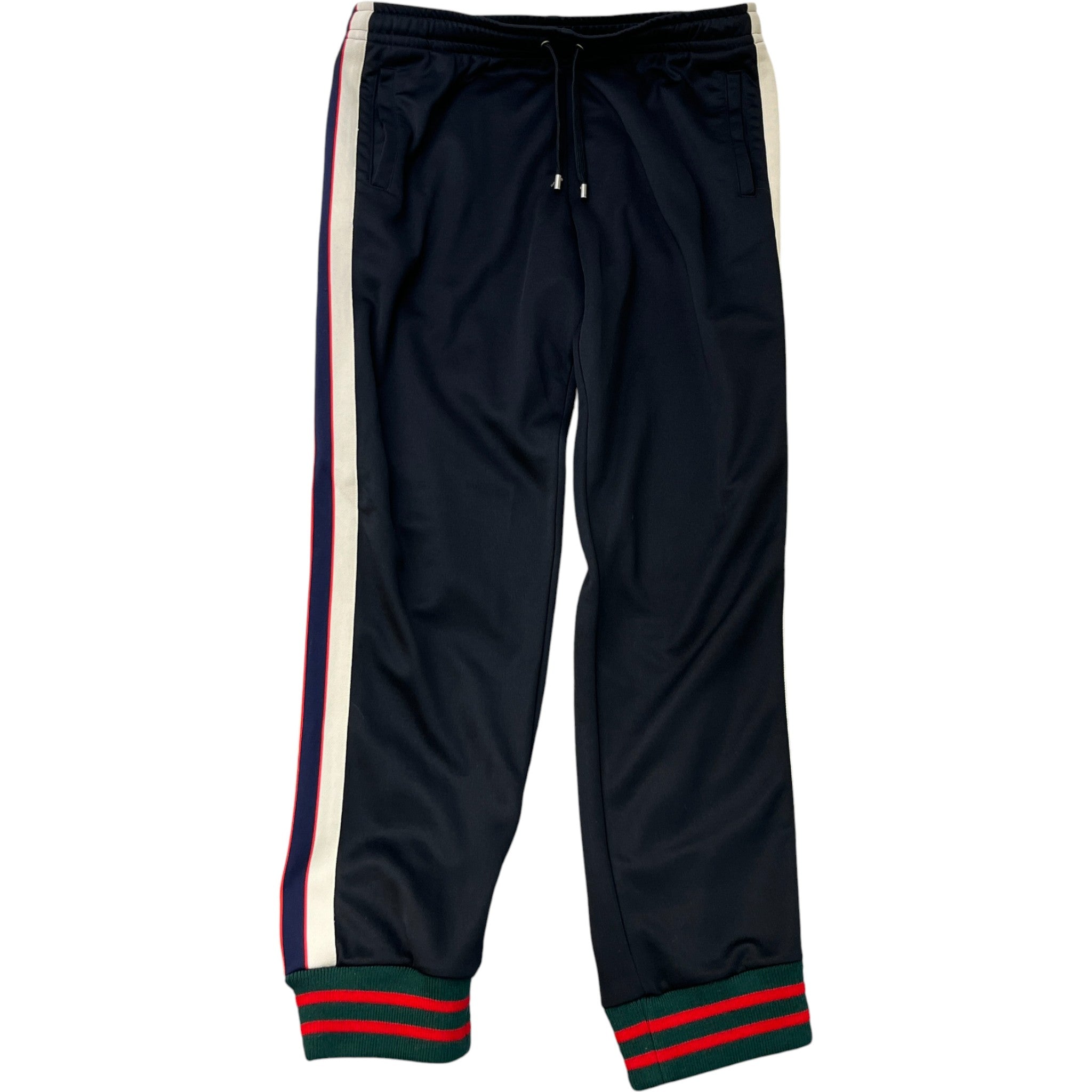 Men's Tape Logo Full Tracksuit Black Size L