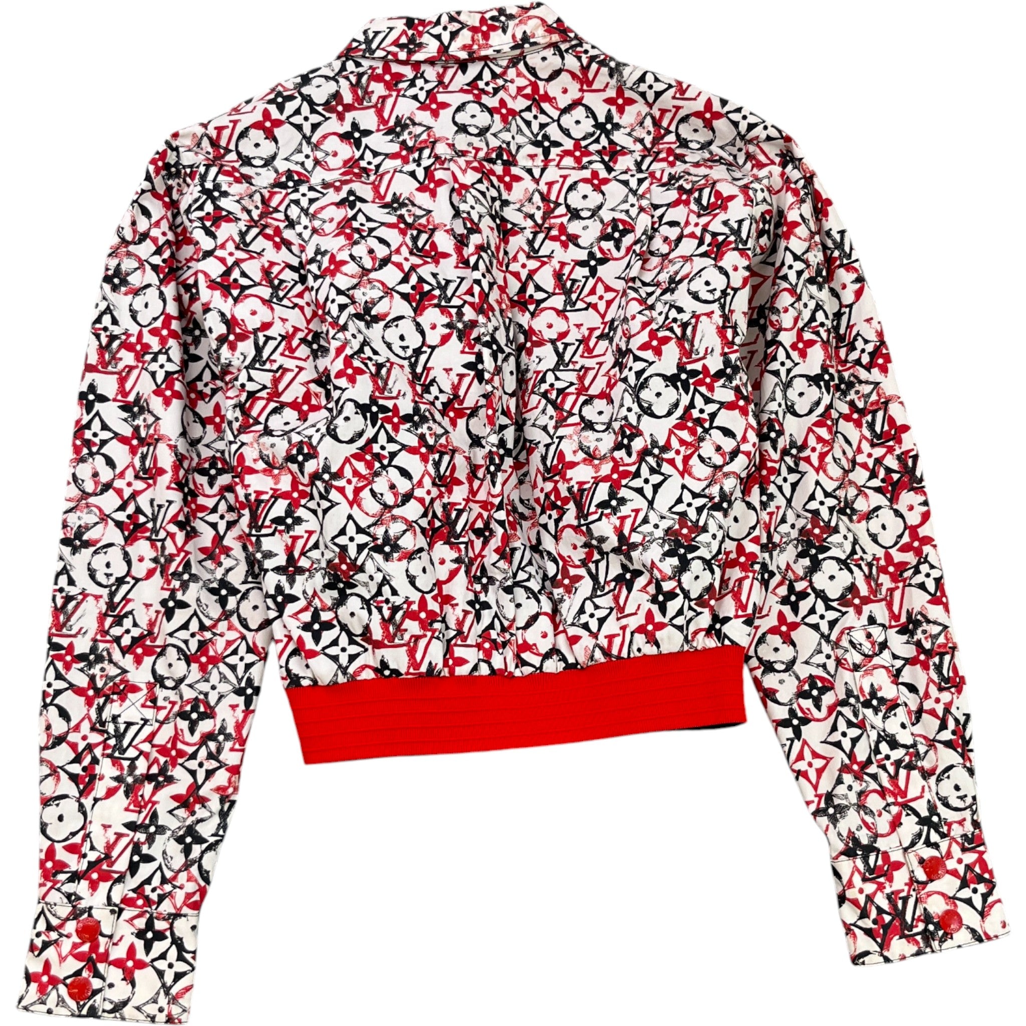 Women's Monogram Bomber Windbreaker Multi-Coloured Size IT 40 / UK 8