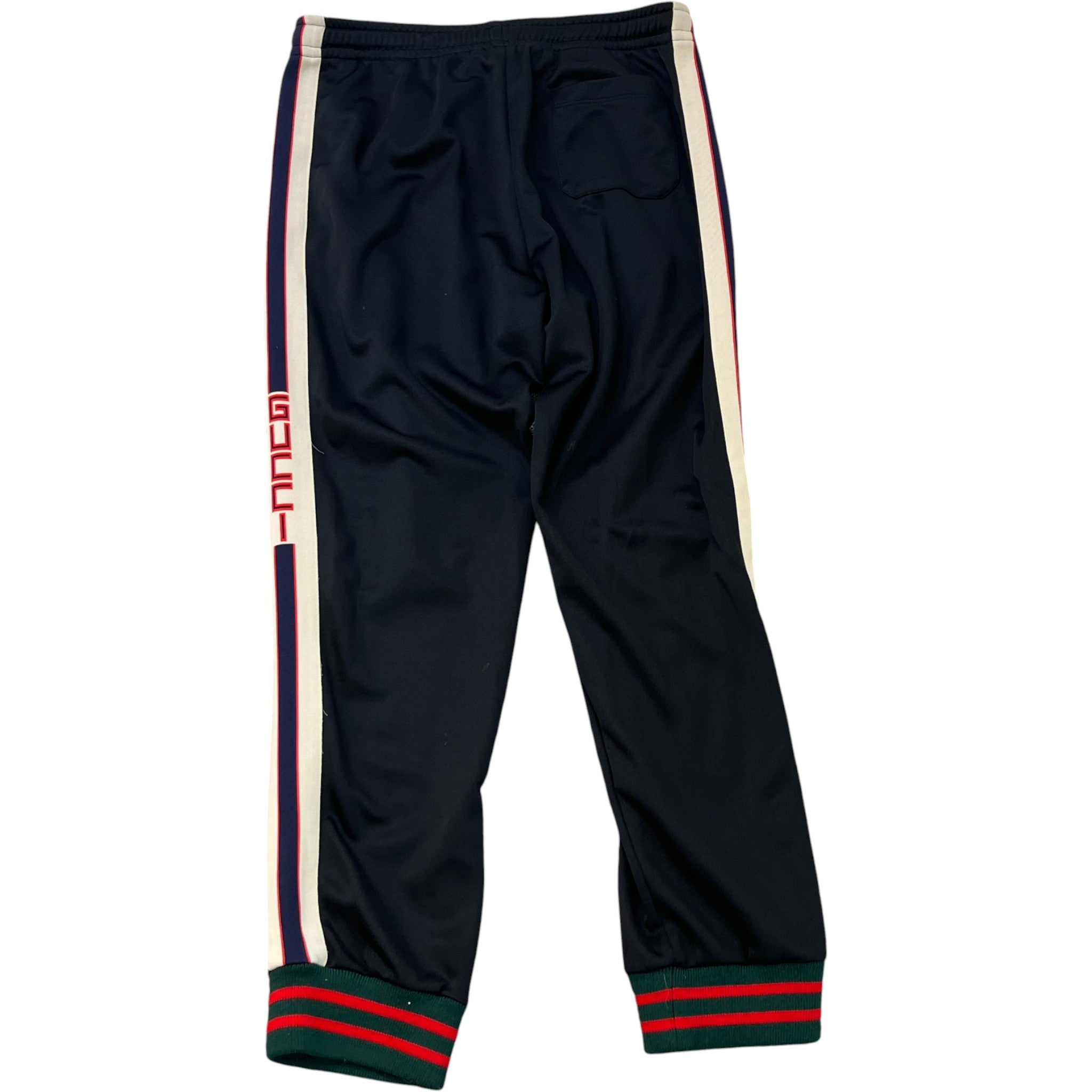 Men's Tape Logo Full Tracksuit Black Size L