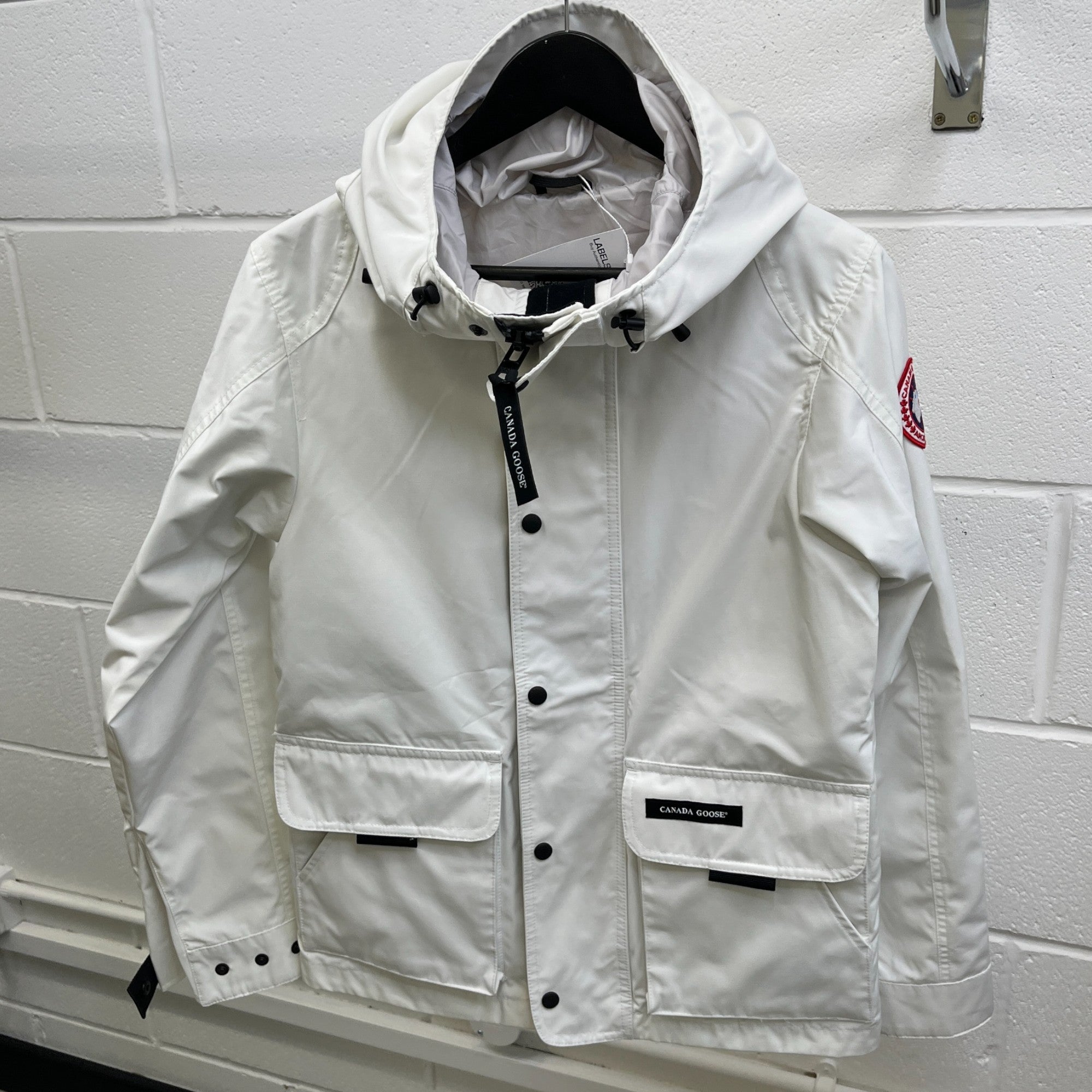 Men's Lockporte Jacket White Size XS