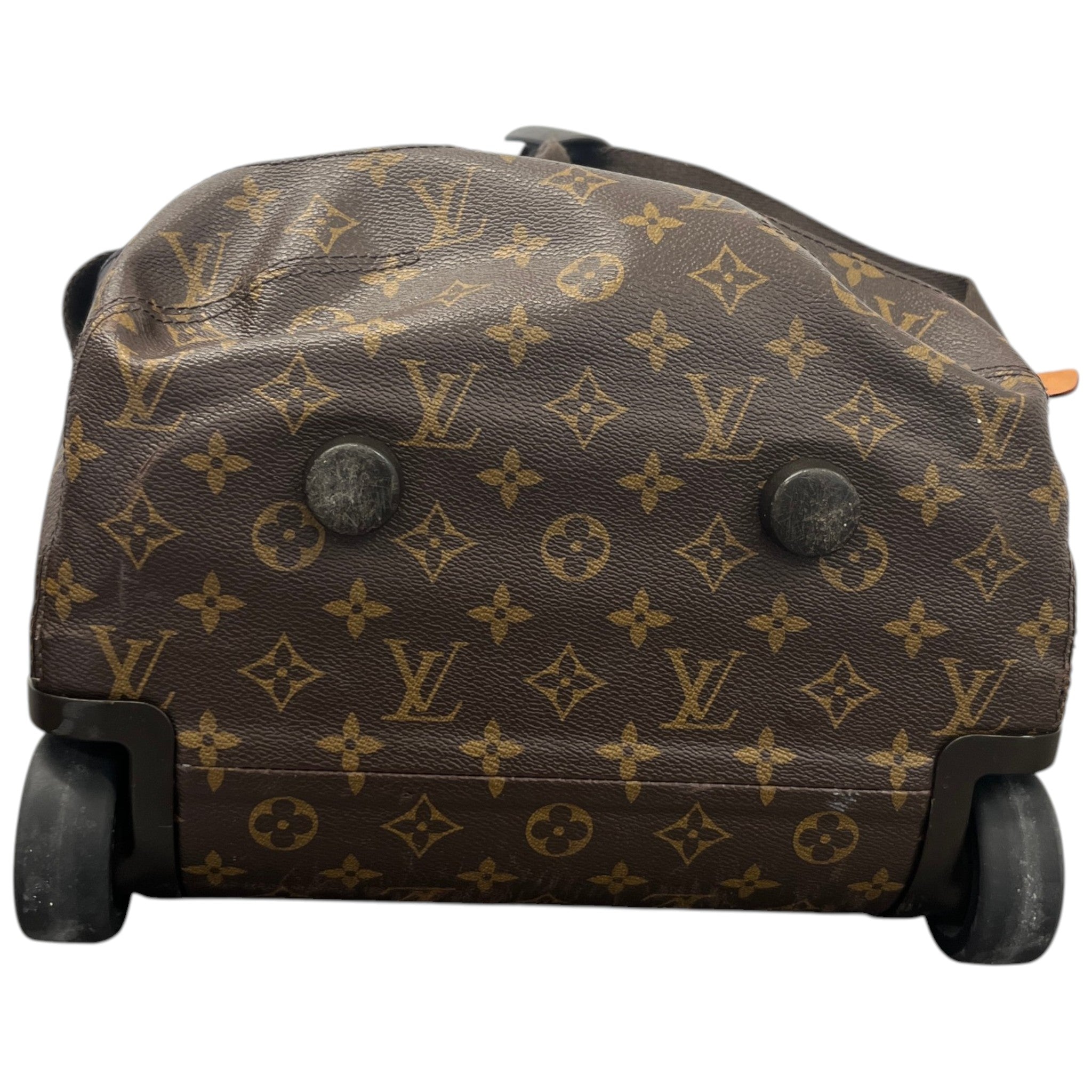 Men's Monogram Canvas Horizon Soft Duffle 55 Suitcase Brown
