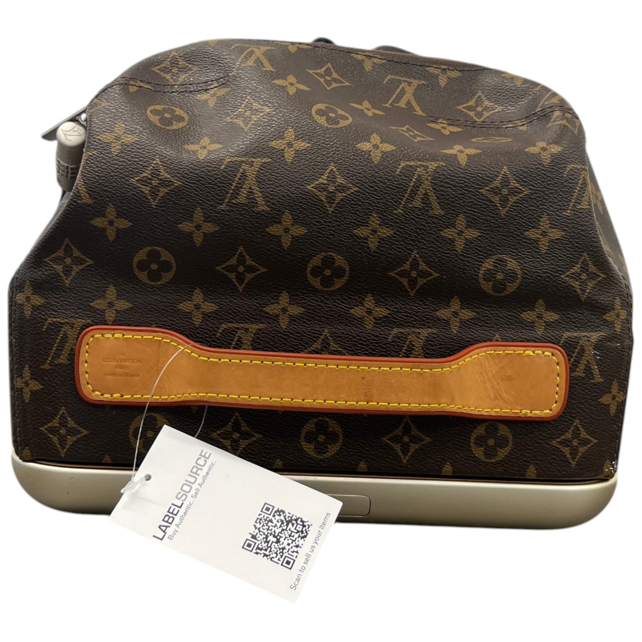 Men's Monogram Canvas Horizon Soft Duffle 55 Suitcase Brown
