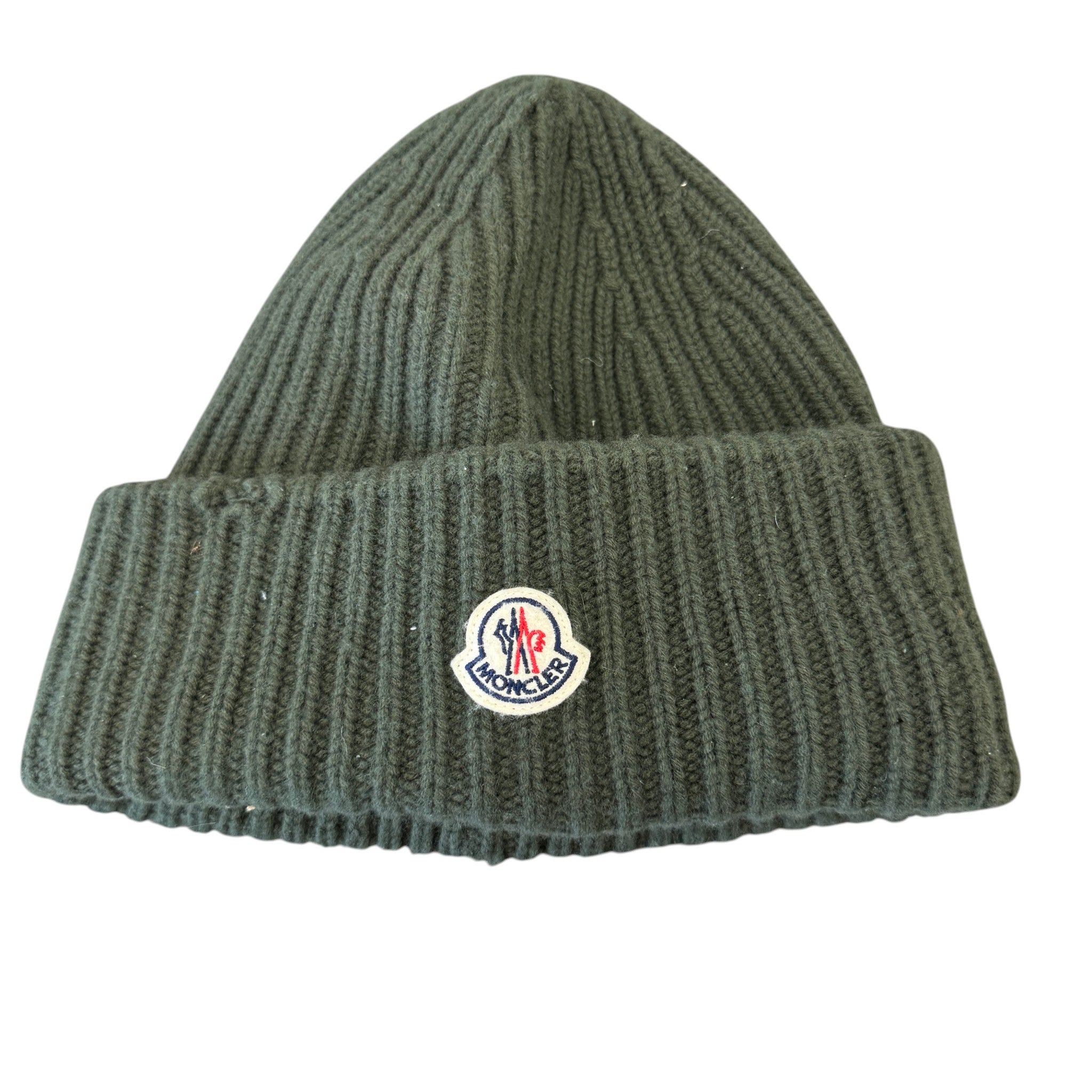 Men's Berretto Tricot Beanie Hat Green