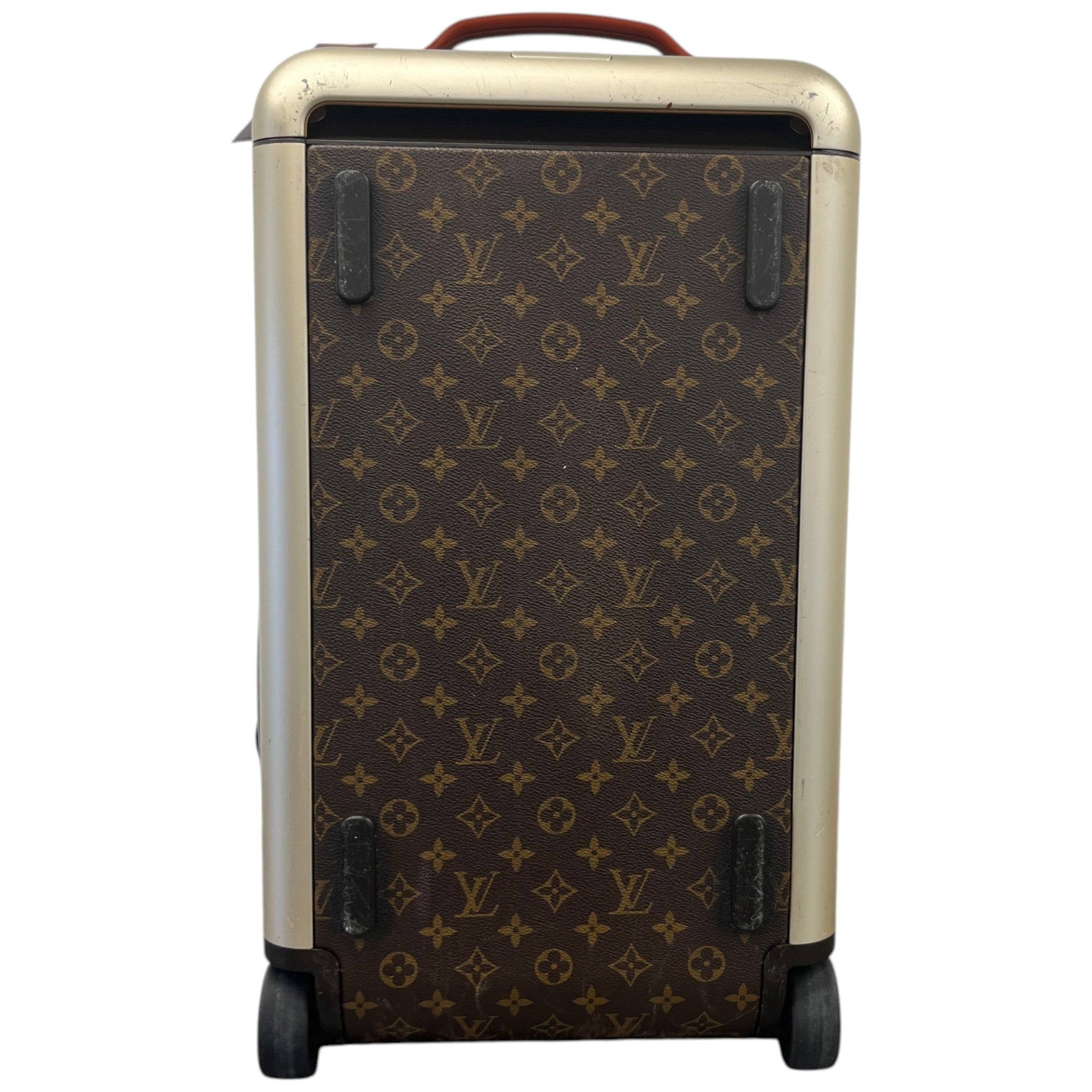 Men's Monogram Canvas Horizon Soft Duffle 55 Suitcase Brown