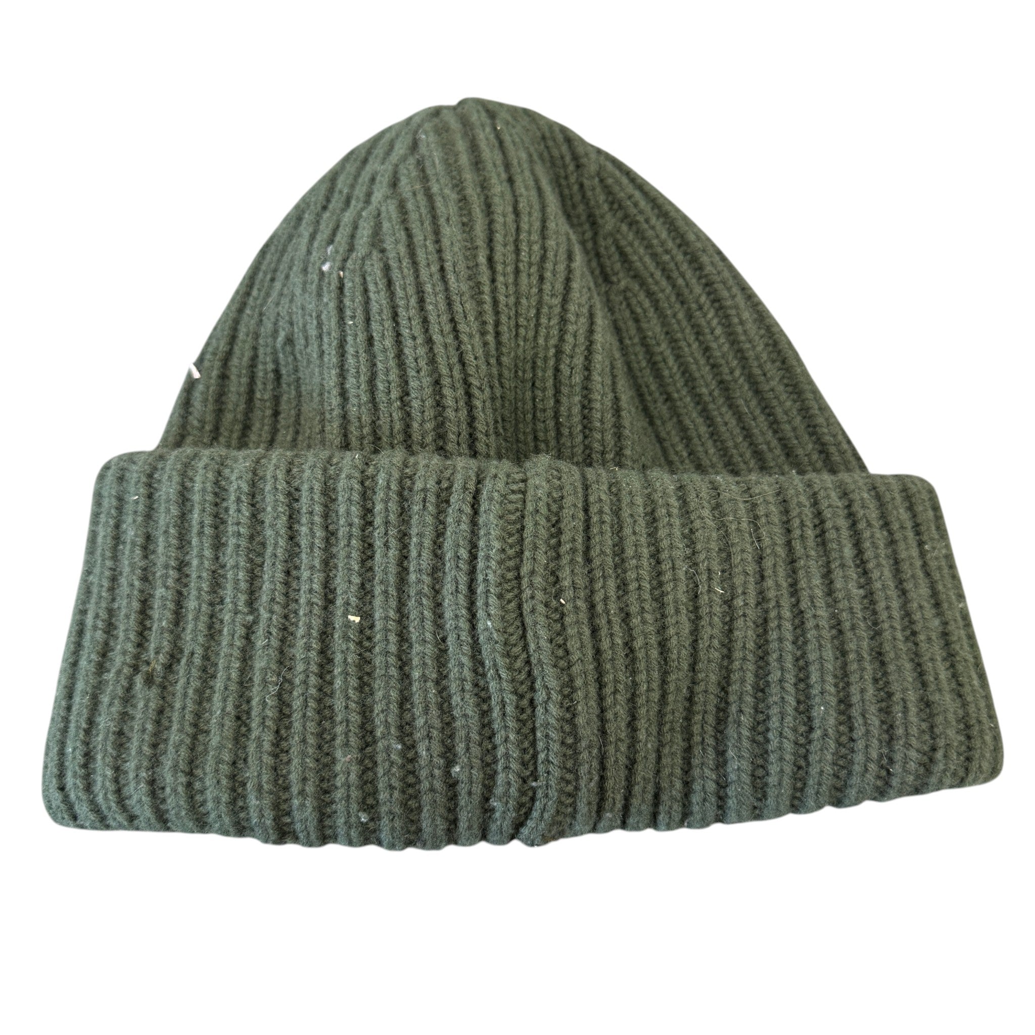 Men's Berretto Tricot Beanie Hat Green
