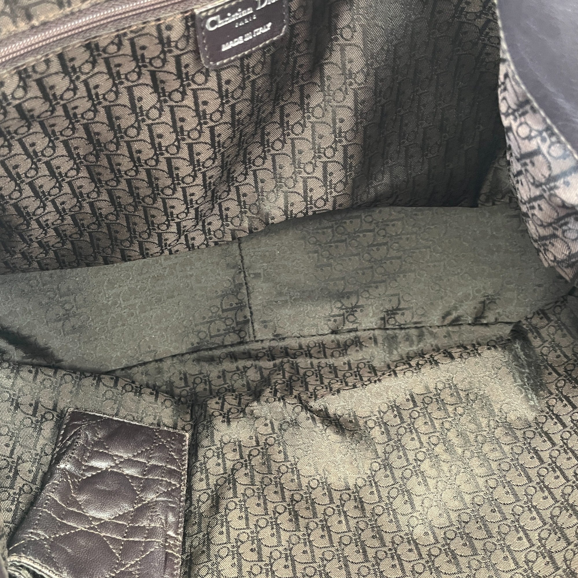 Women's Soft Cannage Shopper Bag Black