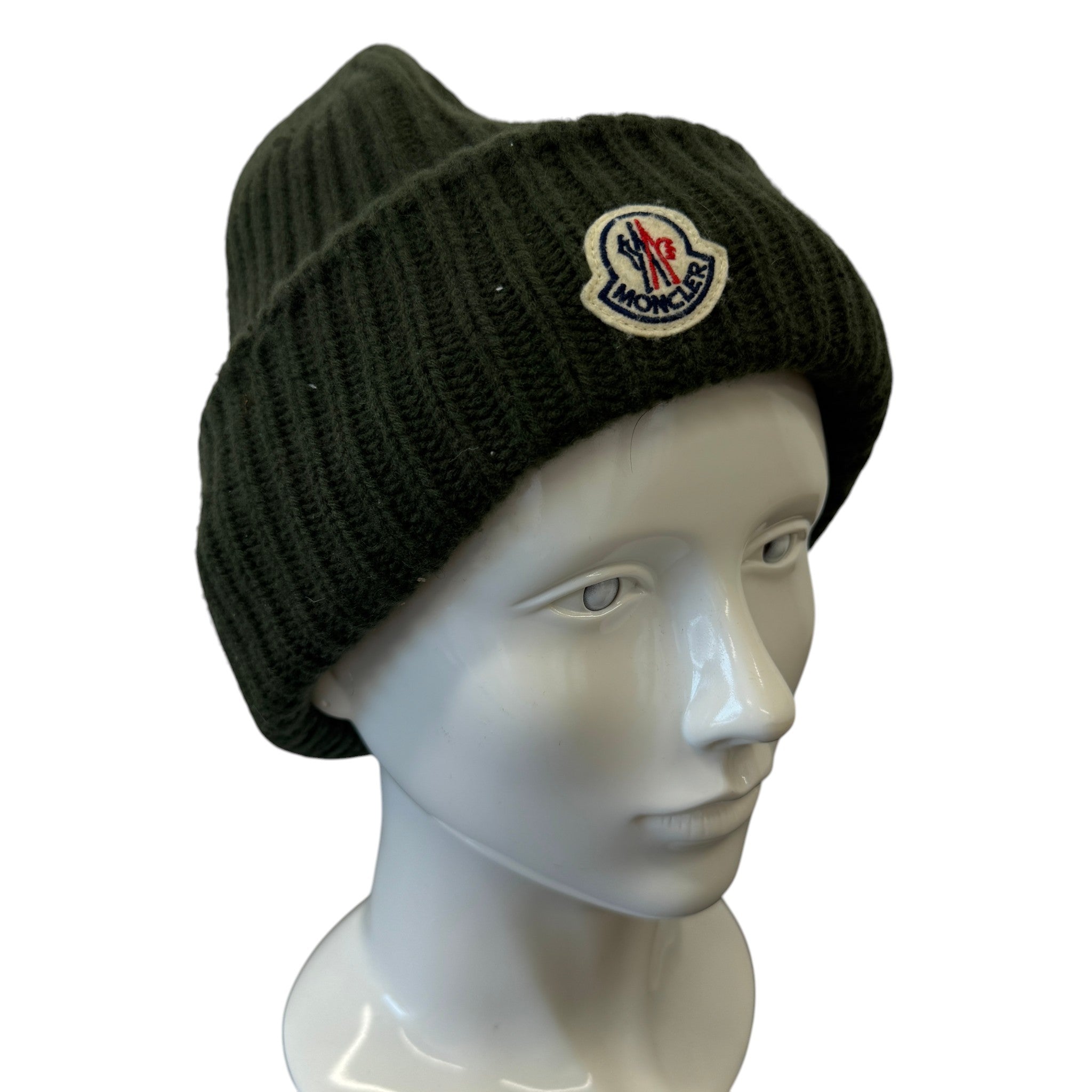 Men's Berretto Tricot Beanie Hat Green