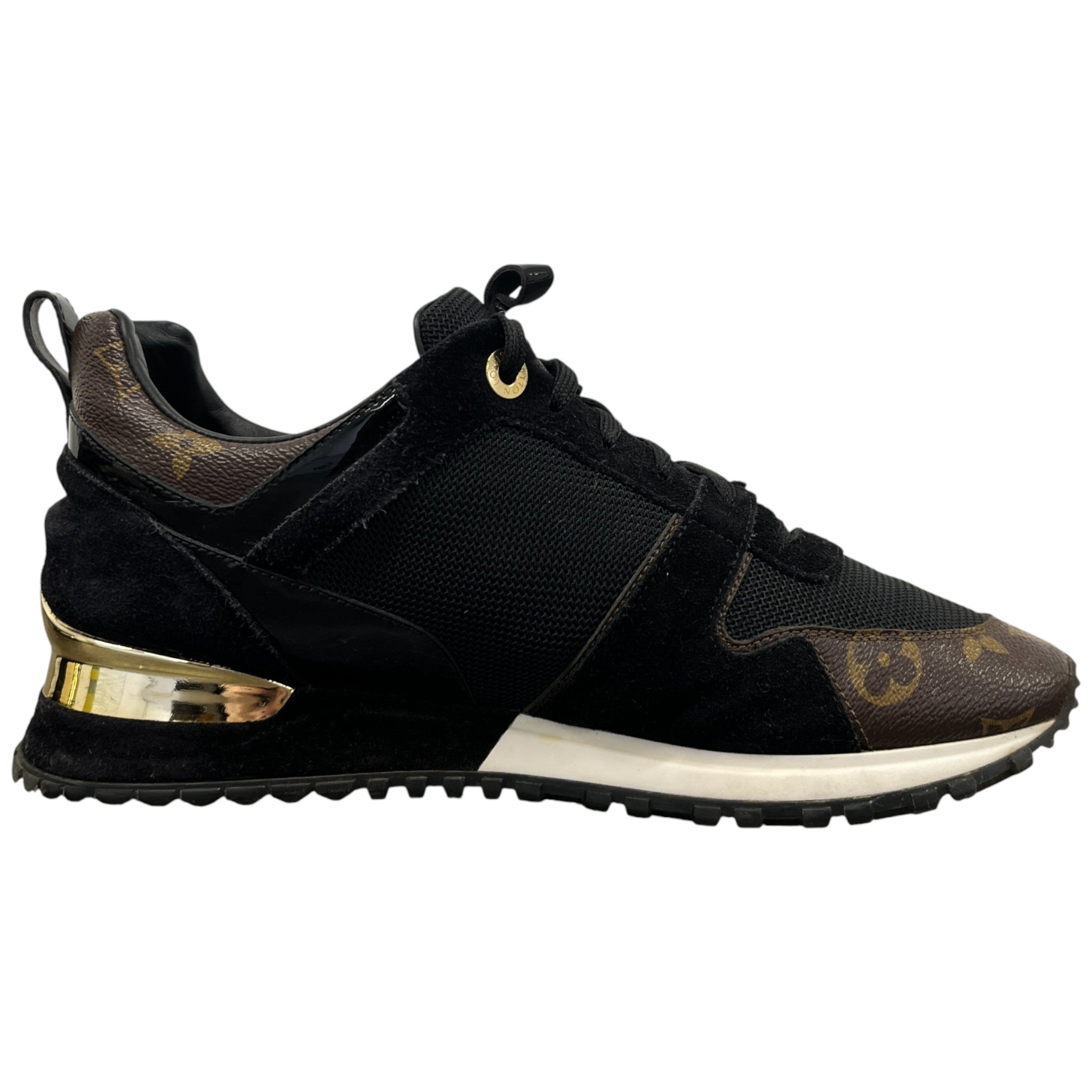 Women's Run Away Low Trainers Black Size EU 38.5 / UK 5.5