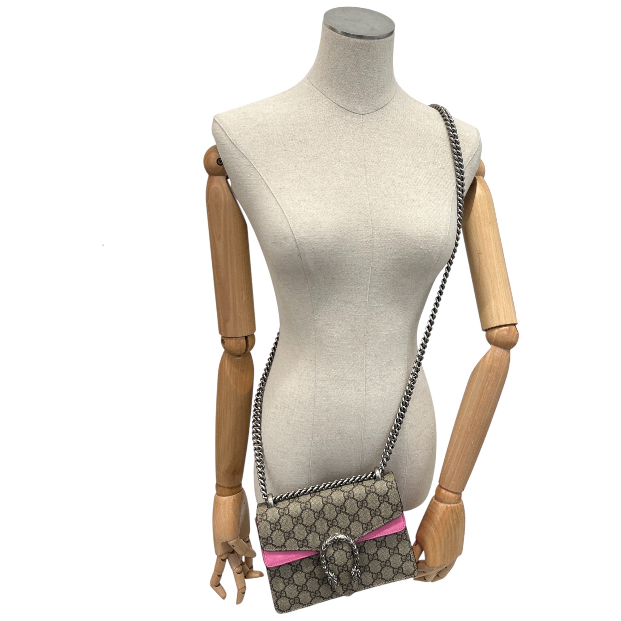 Women's Gg Supreme Dionysus Small Handbag Pink