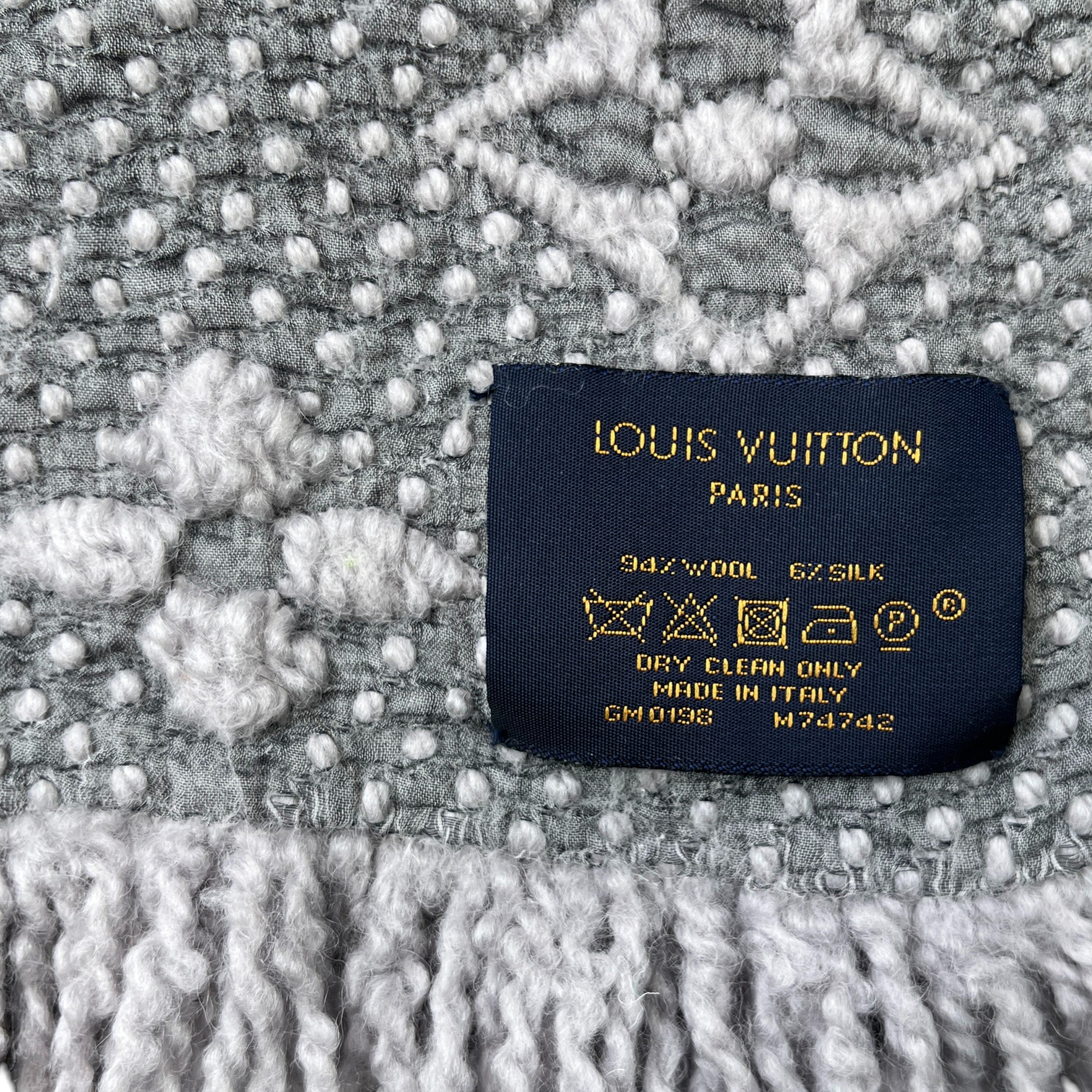 Women's Logomania Scarf Grey