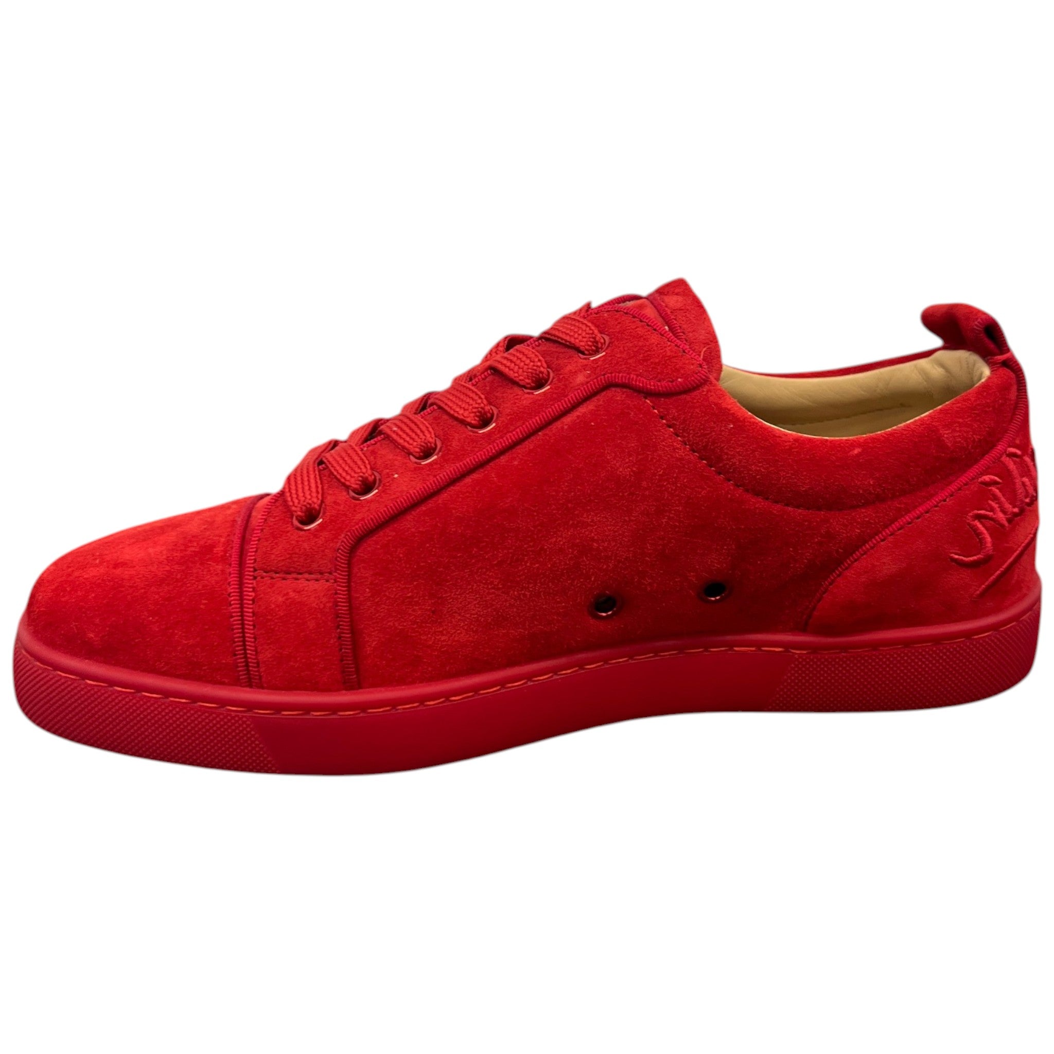 Men's Louis Junior Flat Low Trainers Red Size EU 41 / UK 7