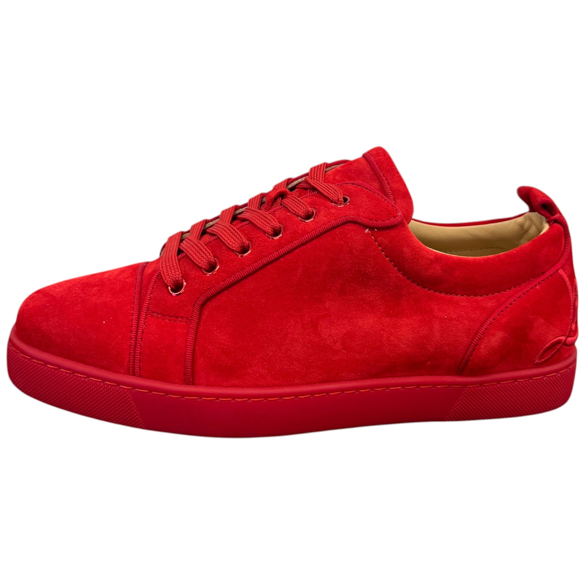 Men's Louis Junior Flat Low Trainers Red Size EU 41 / UK 7