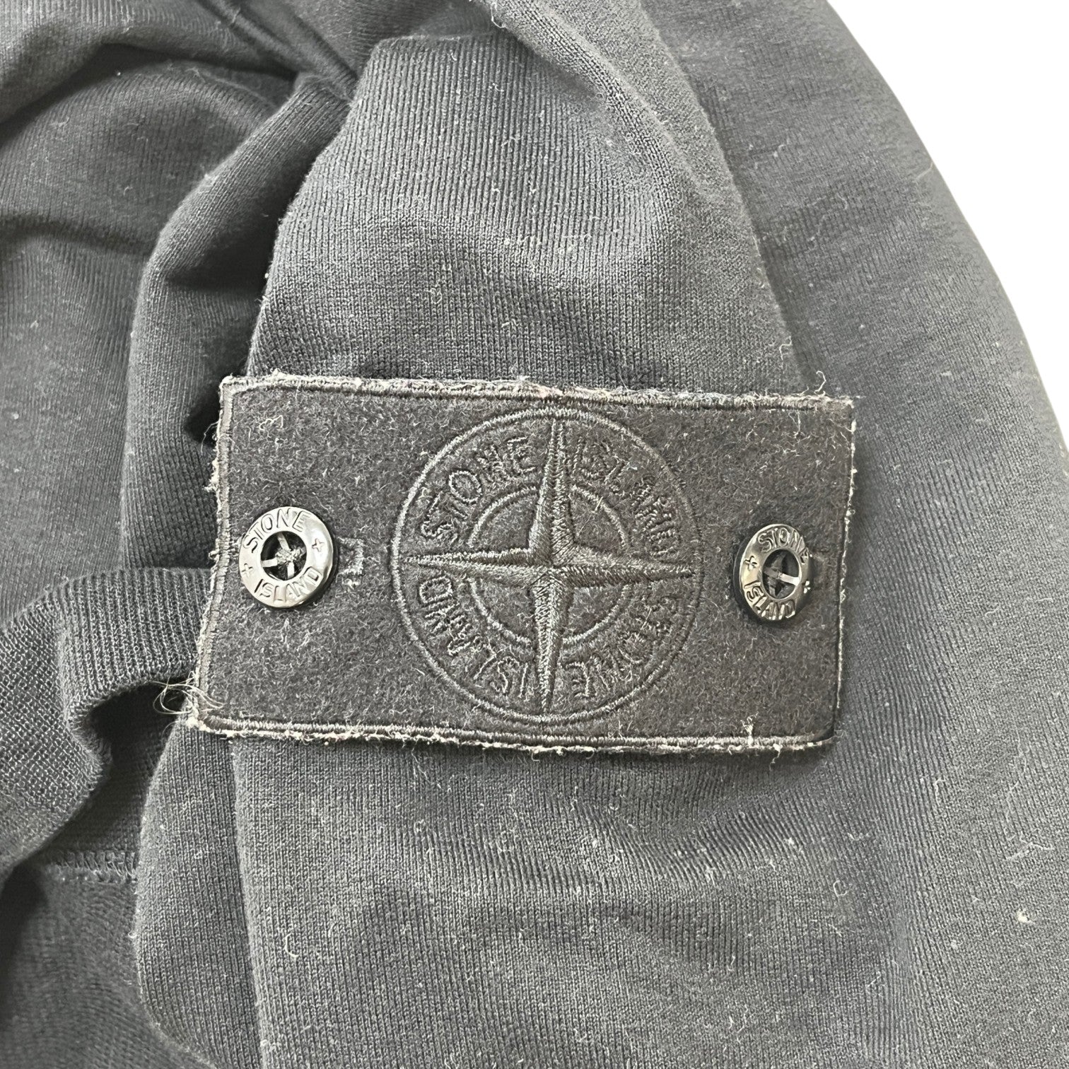 Men's Ghost Piece Sweatshirt Black Size M