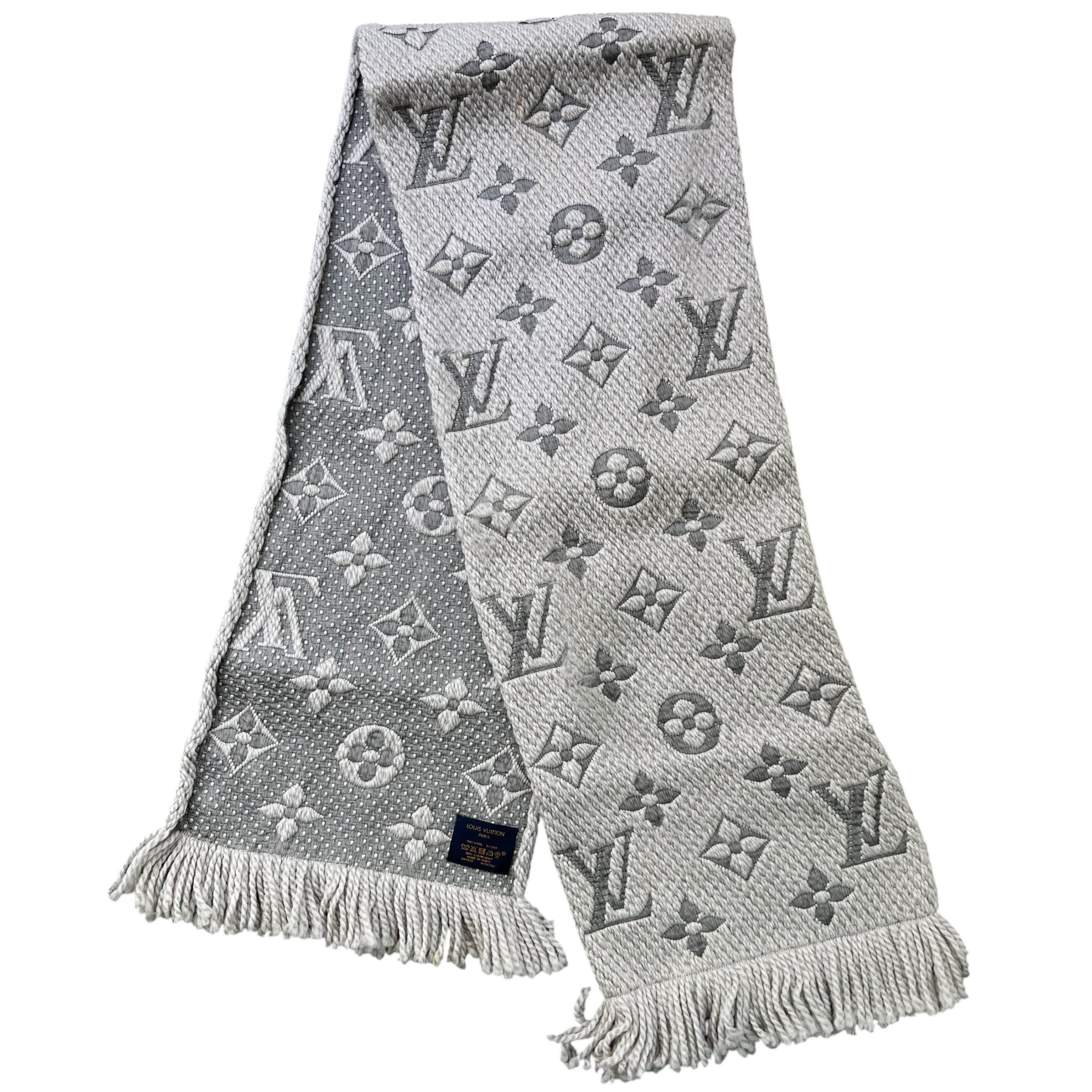 Monogram Logomania Scarf Grey