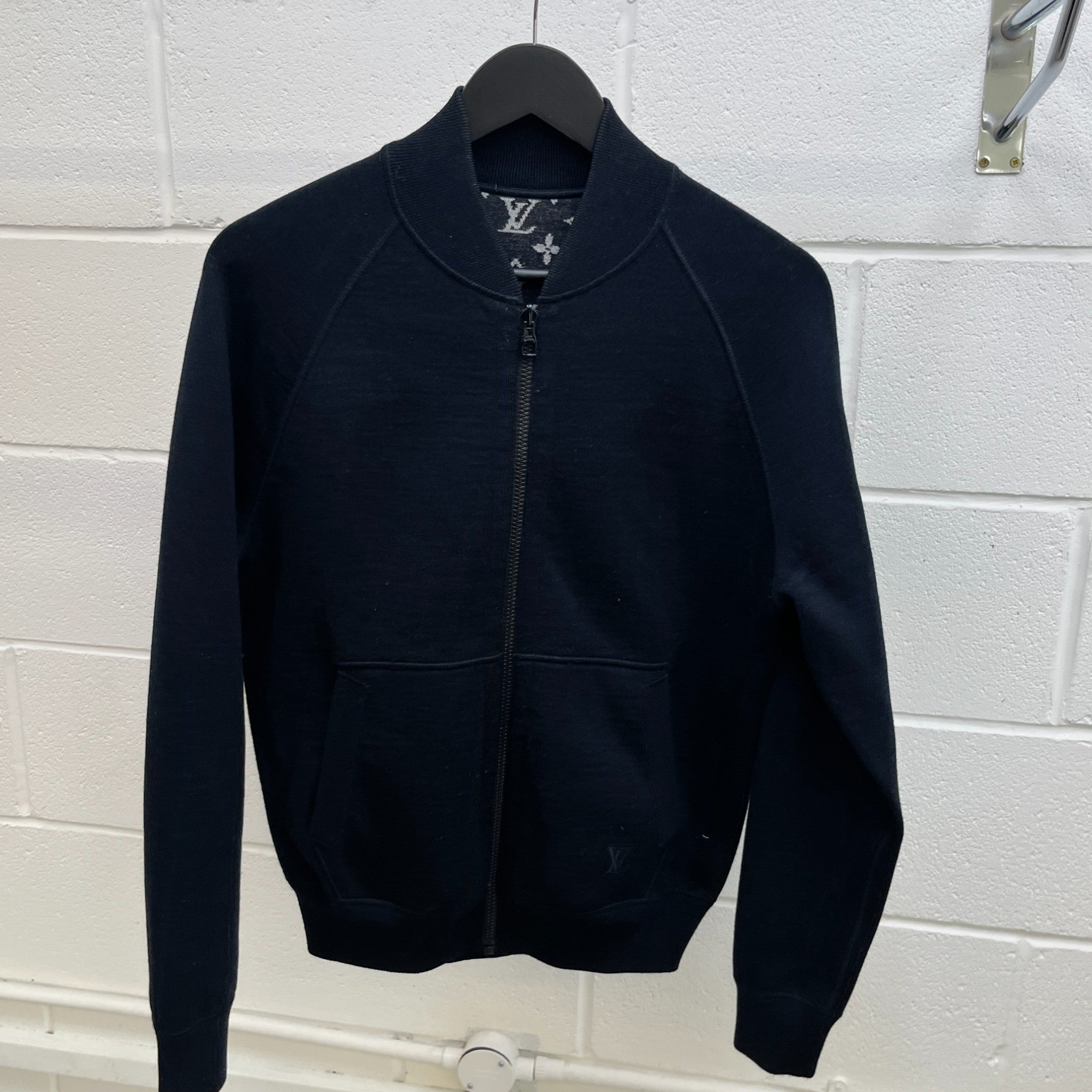 Men's Monogram Reversible Jacket Black Size XS