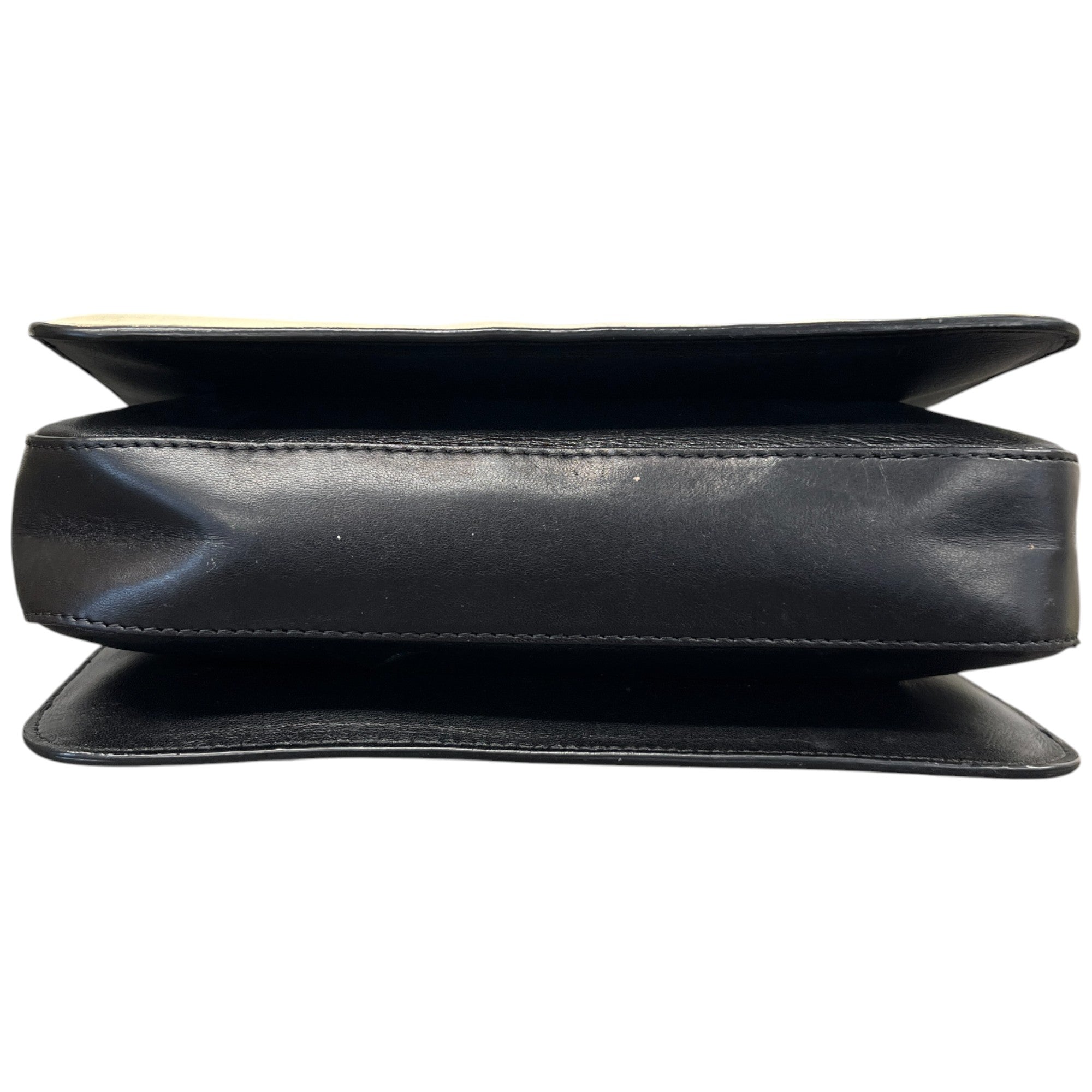 Women's B-Rockstud Striped Handbag White