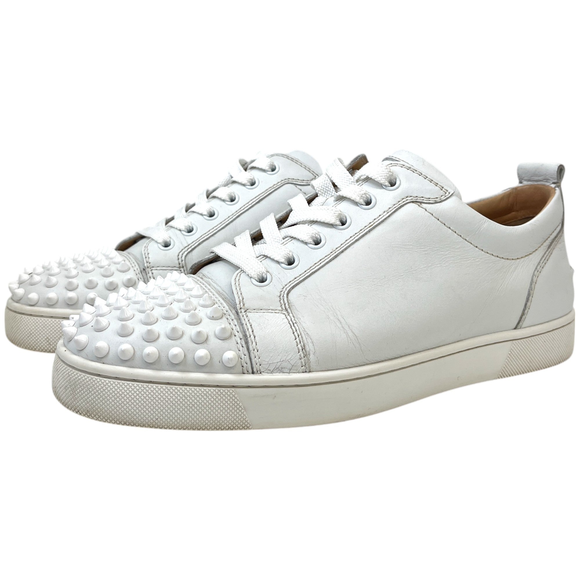 Men's Louis Junior Spikes Low Trainers White Size EU 42 / UK 8
