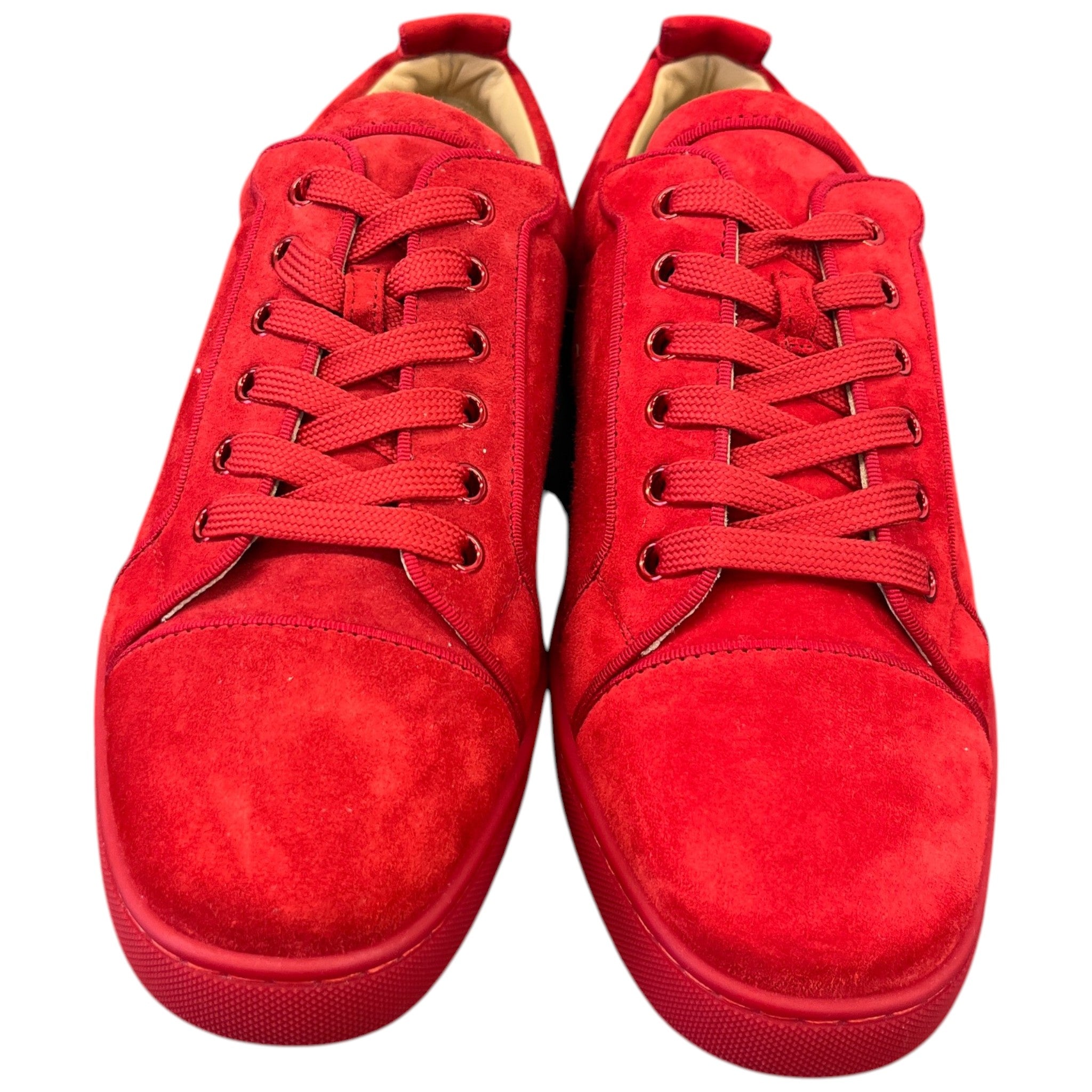 Men's Louis Junior Flat Low Trainers Red Size EU 41 / UK 7