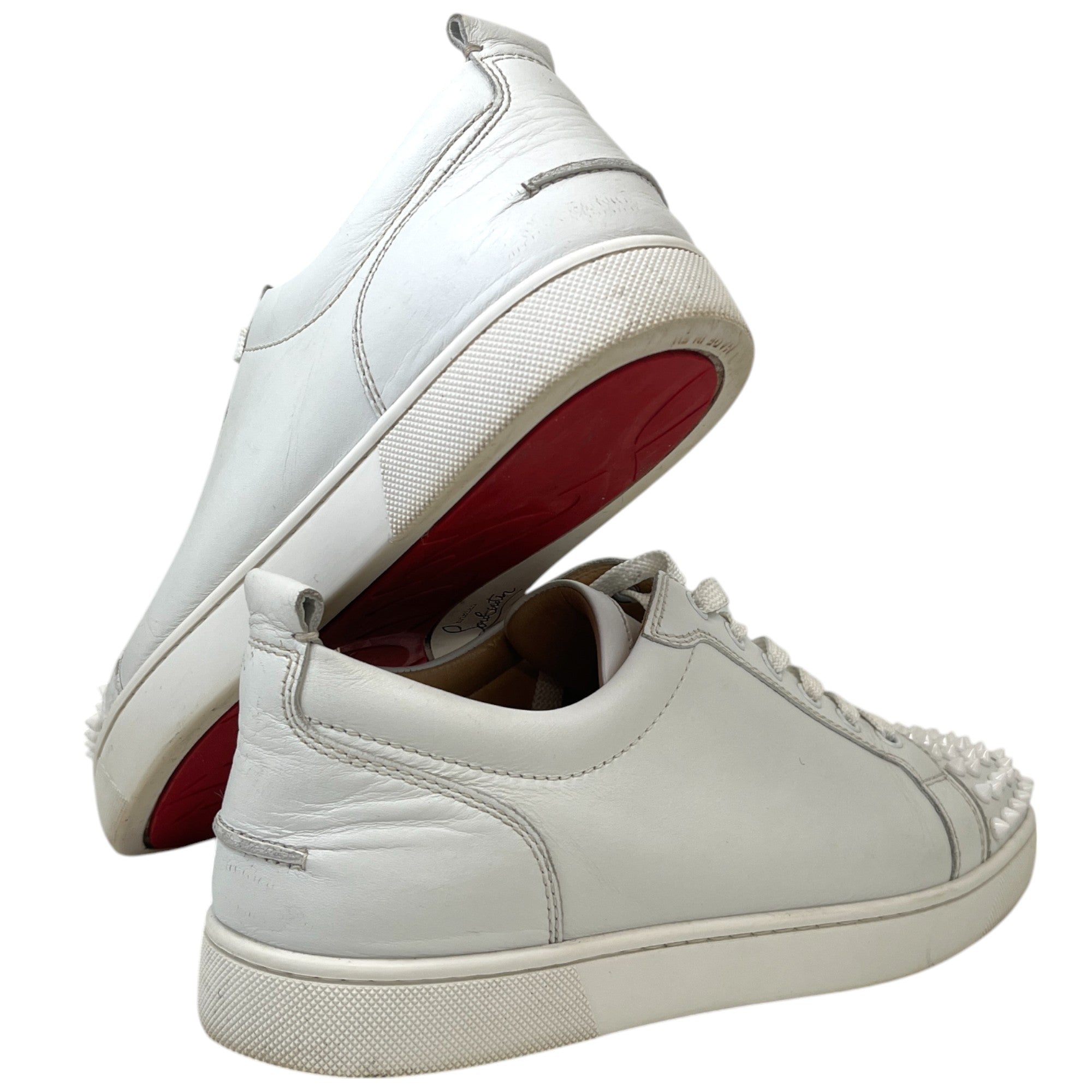 Men's Louis Junior Spikes Low Trainers White Size EU 42 / UK 8