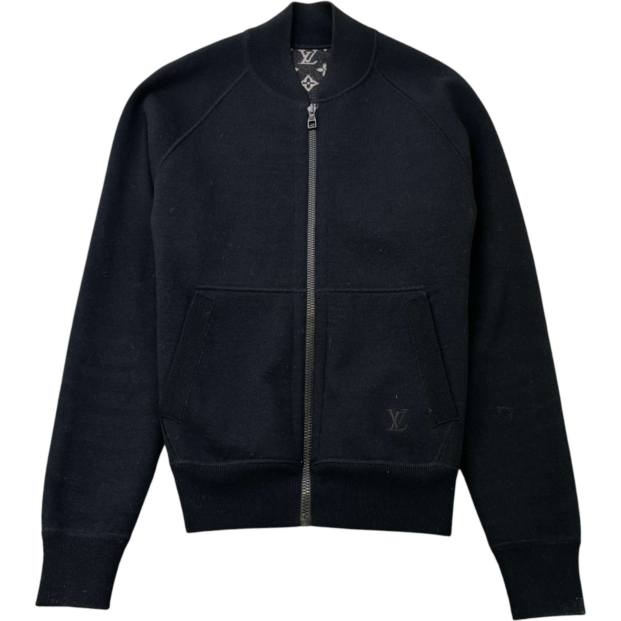 Men's Monogram Reversible Jacket Black Size XS