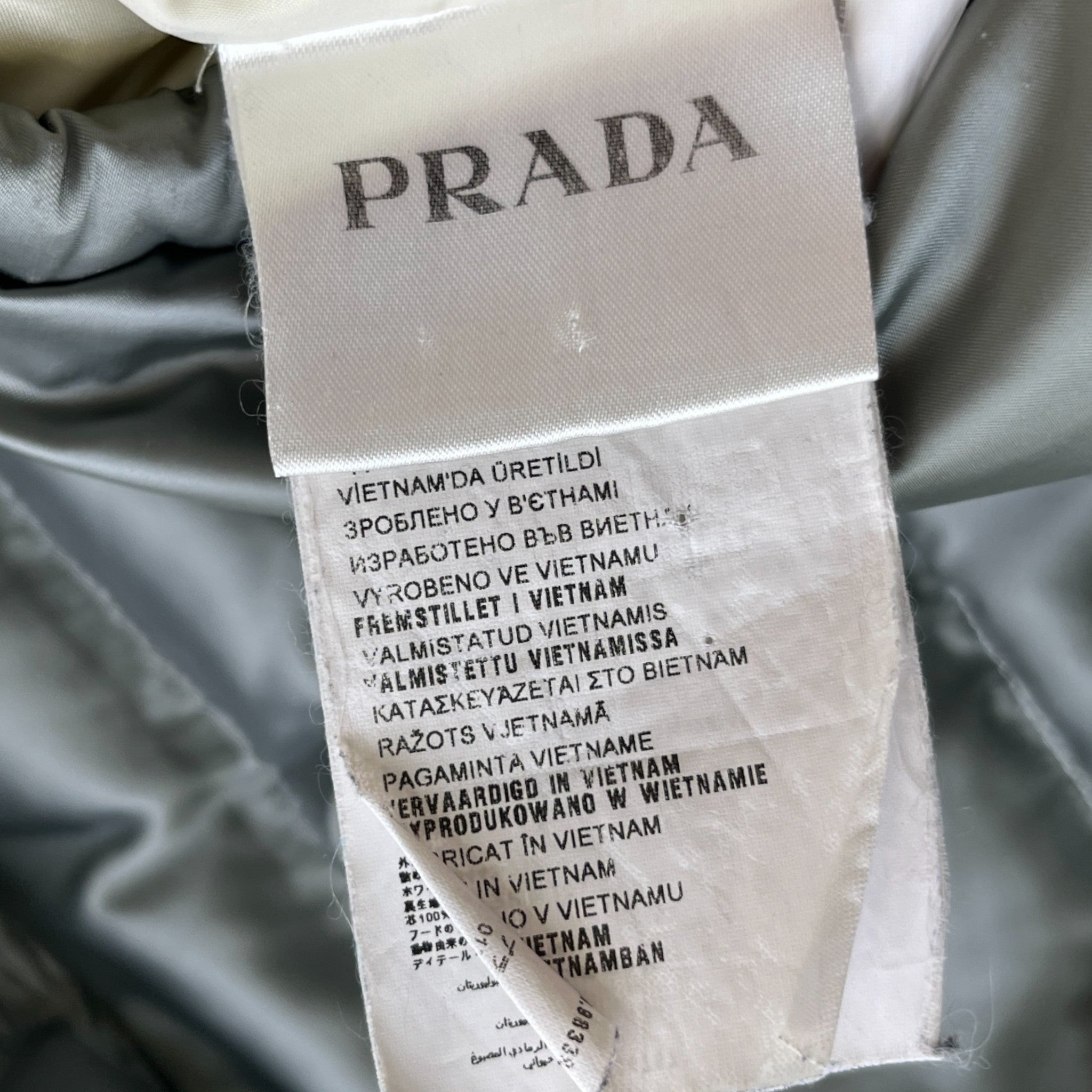 Women's Plaque Logo Size It 46 / Uk 14 Down Jacket Green Size XL