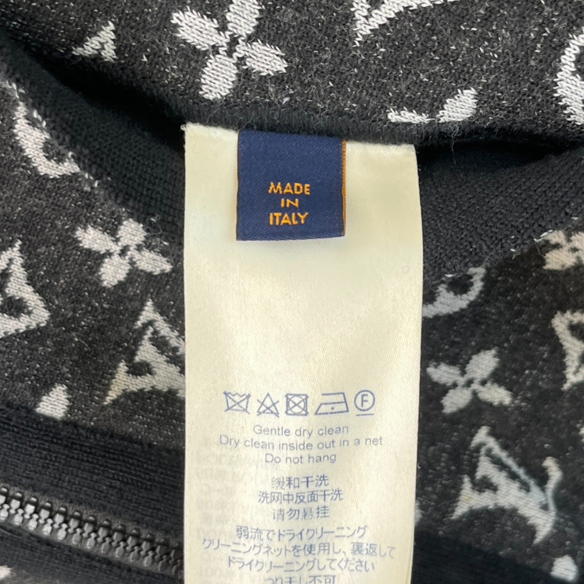 Men's Monogram Reversible Jacket Black Size XS