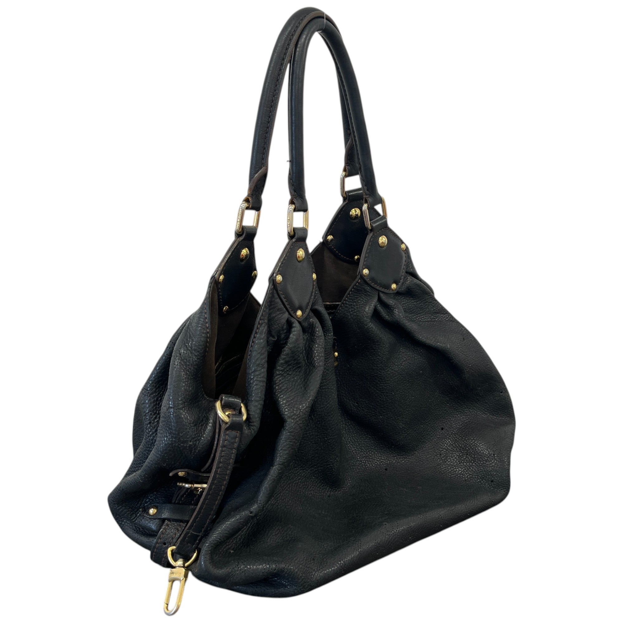 Women's Vintage Mahina Large Hobo Bag Black