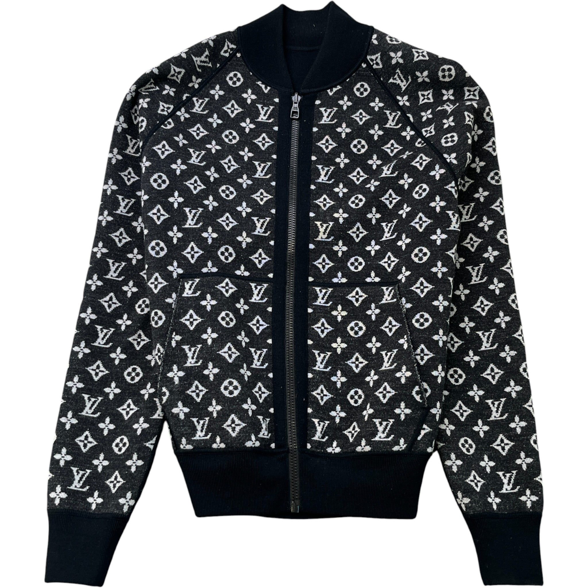 Men's Monogram Reversible Jacket Black Size XS