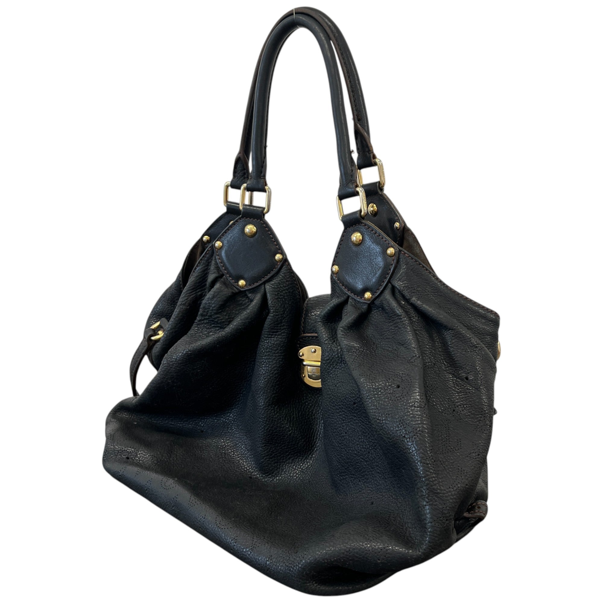 Women's Vintage Mahina Large Hobo Bag Black