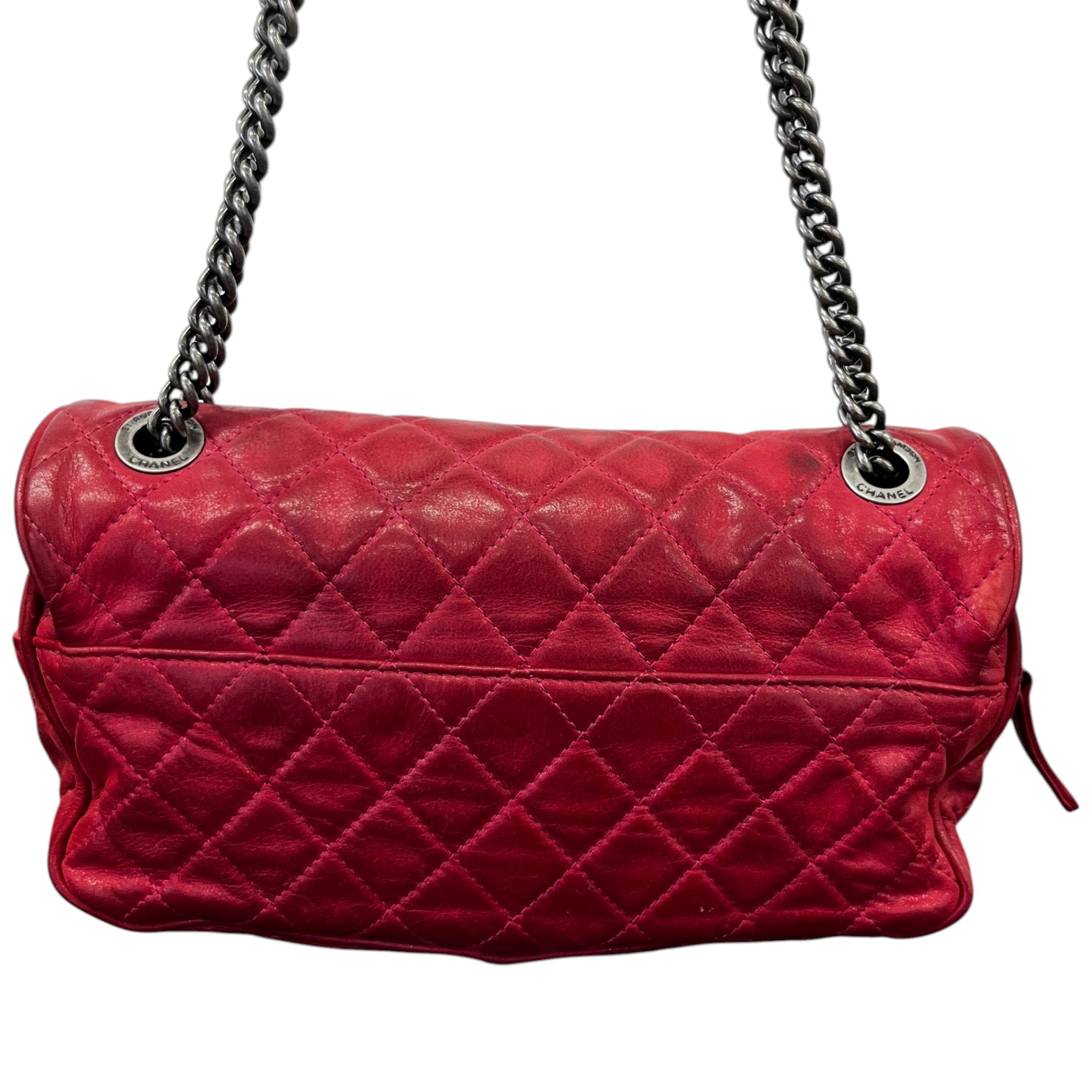 Women's Cc Shiva Flap Bag Red